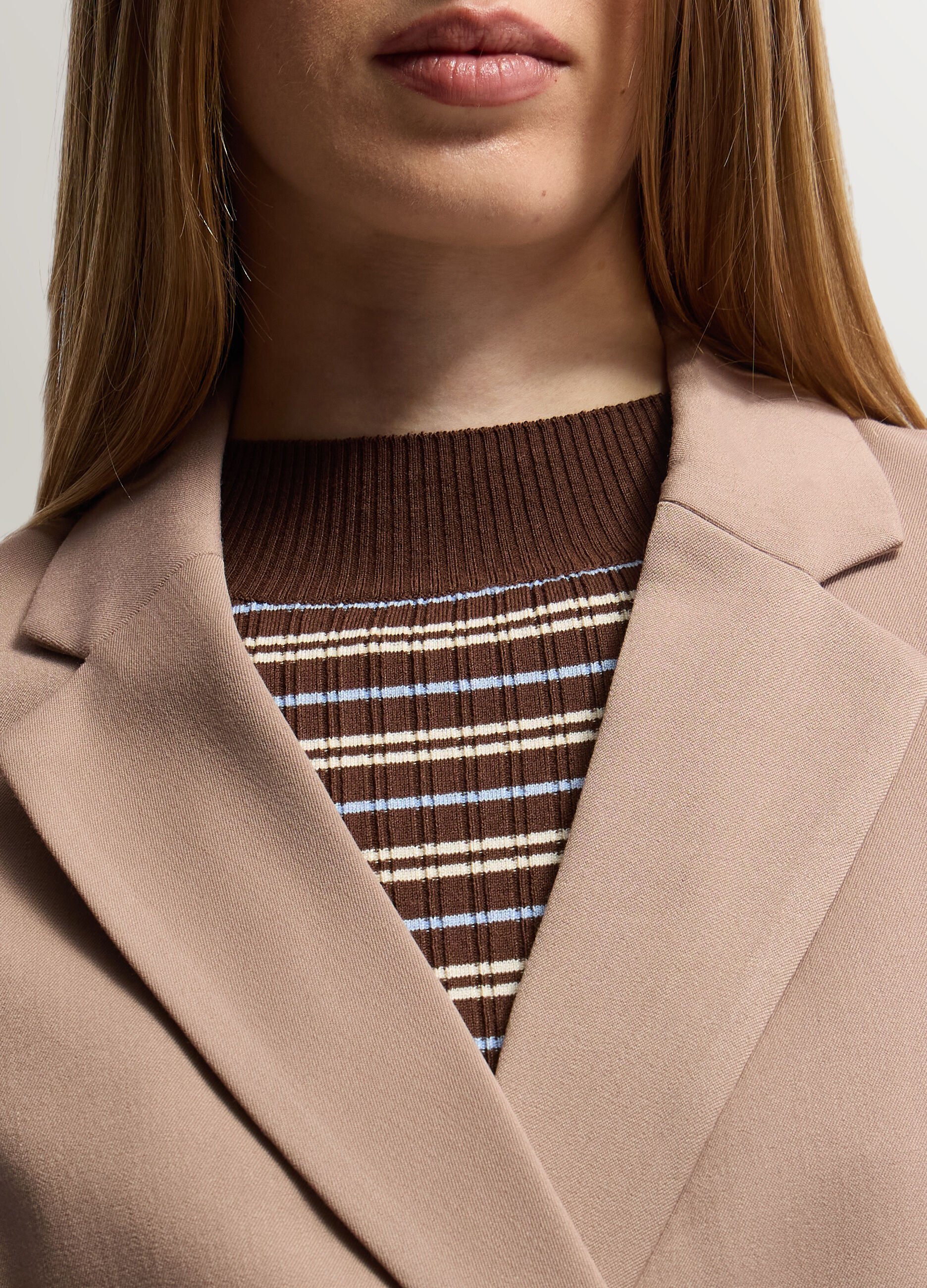 Blazer doppiopetto Fit Regular in poli-viscosa donna_2
