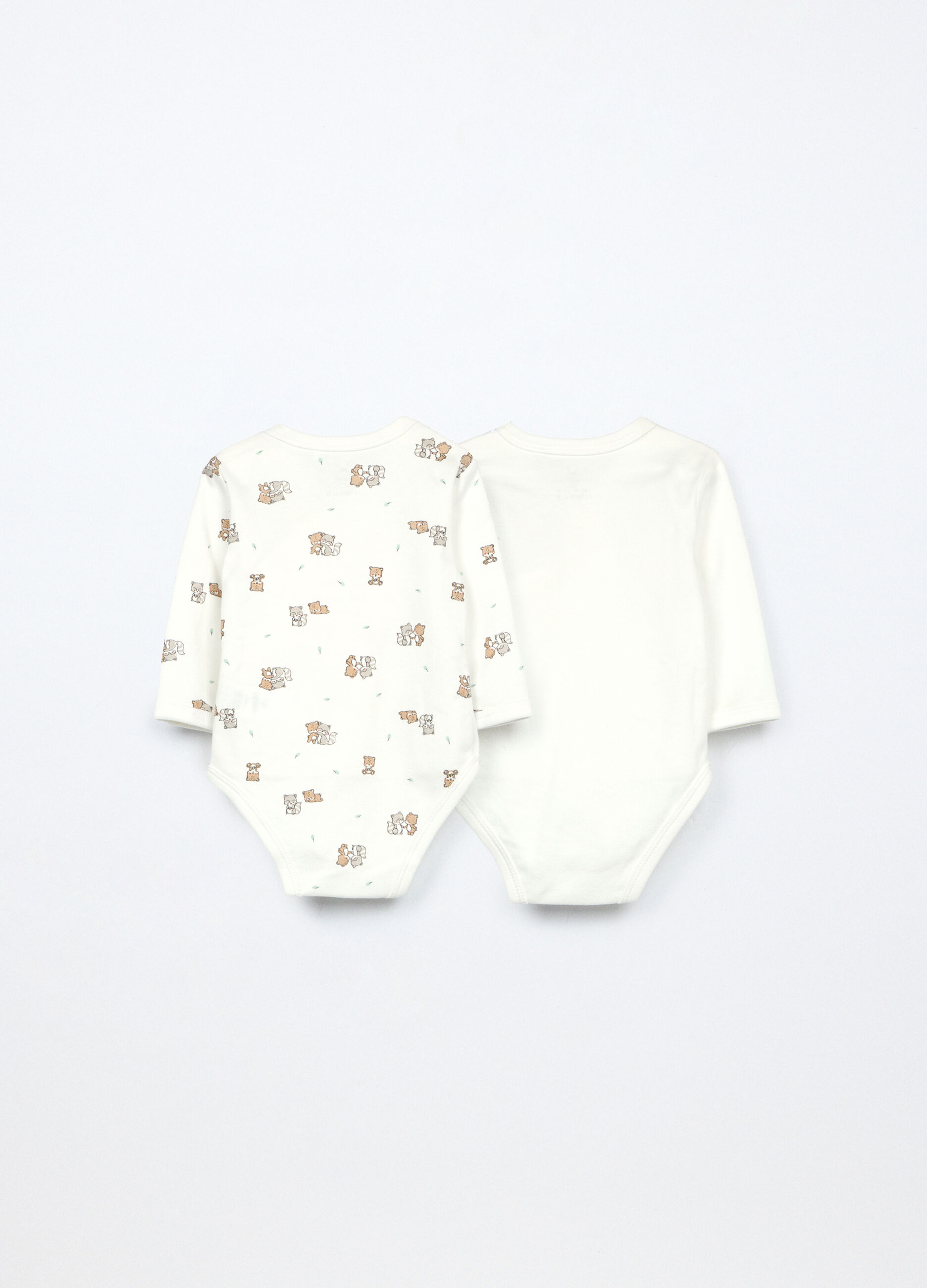 Pack 2 body in interlock di puro cotone neonato_1