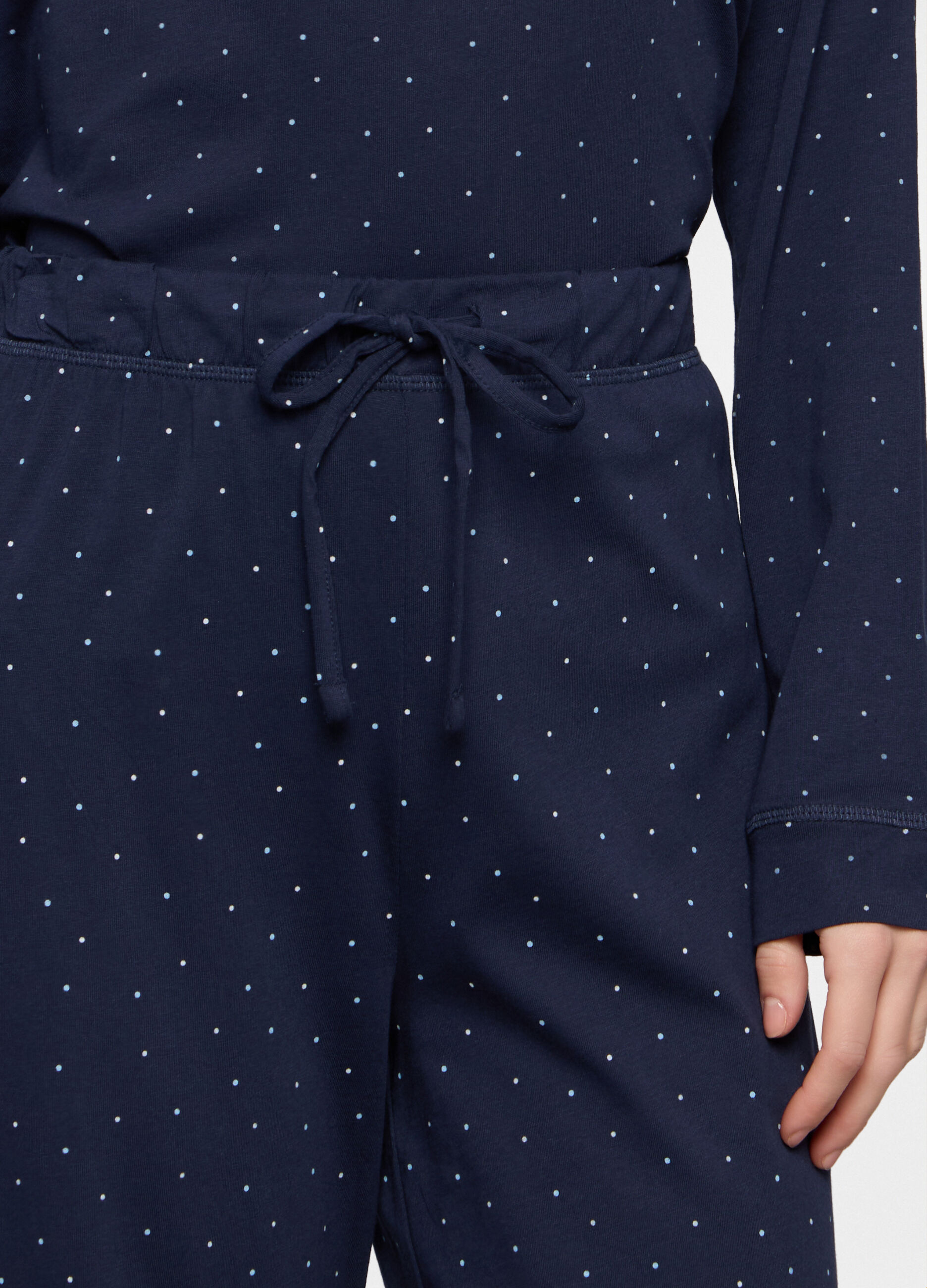 Pantaloni pigiama regular fit donna_2