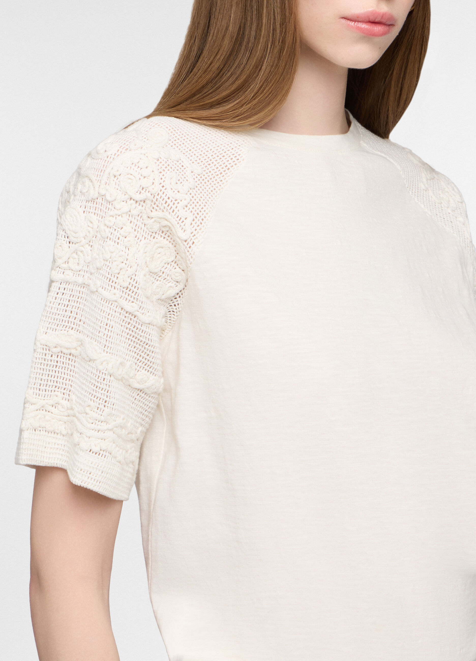 T-shirt girocollo donna_2