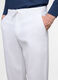 Pantalone chino relaxed fit in lino e cotone uomo_2