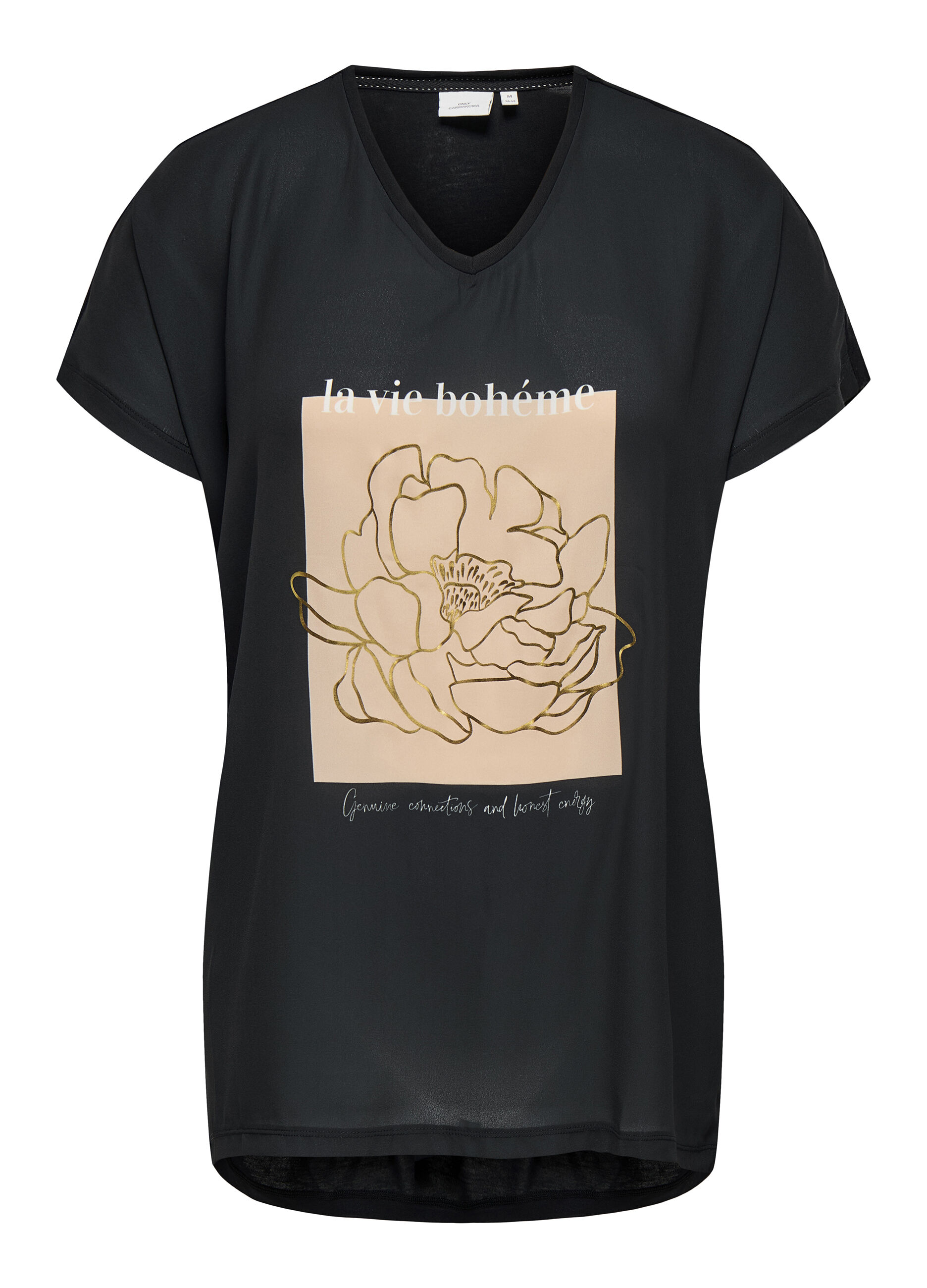 T-shirt a maniche corte con scollo a V_5