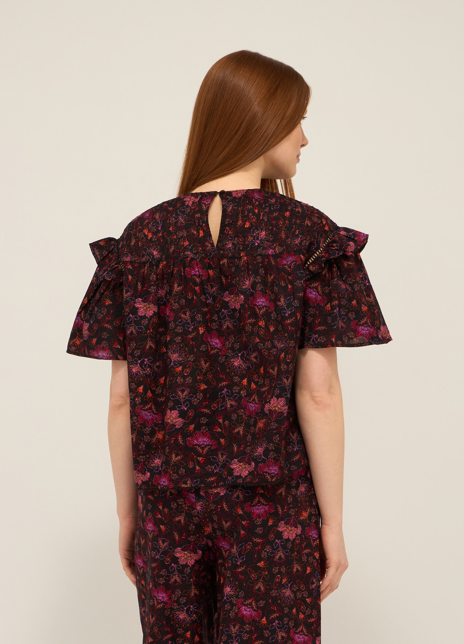 Blusa in puro cotone donna_1