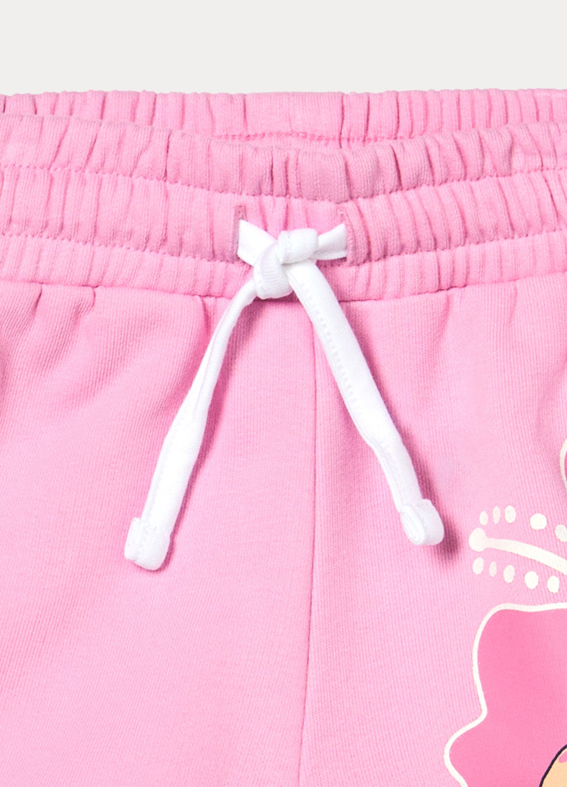 Shorts Disney in french terry misto cotone bambina_2