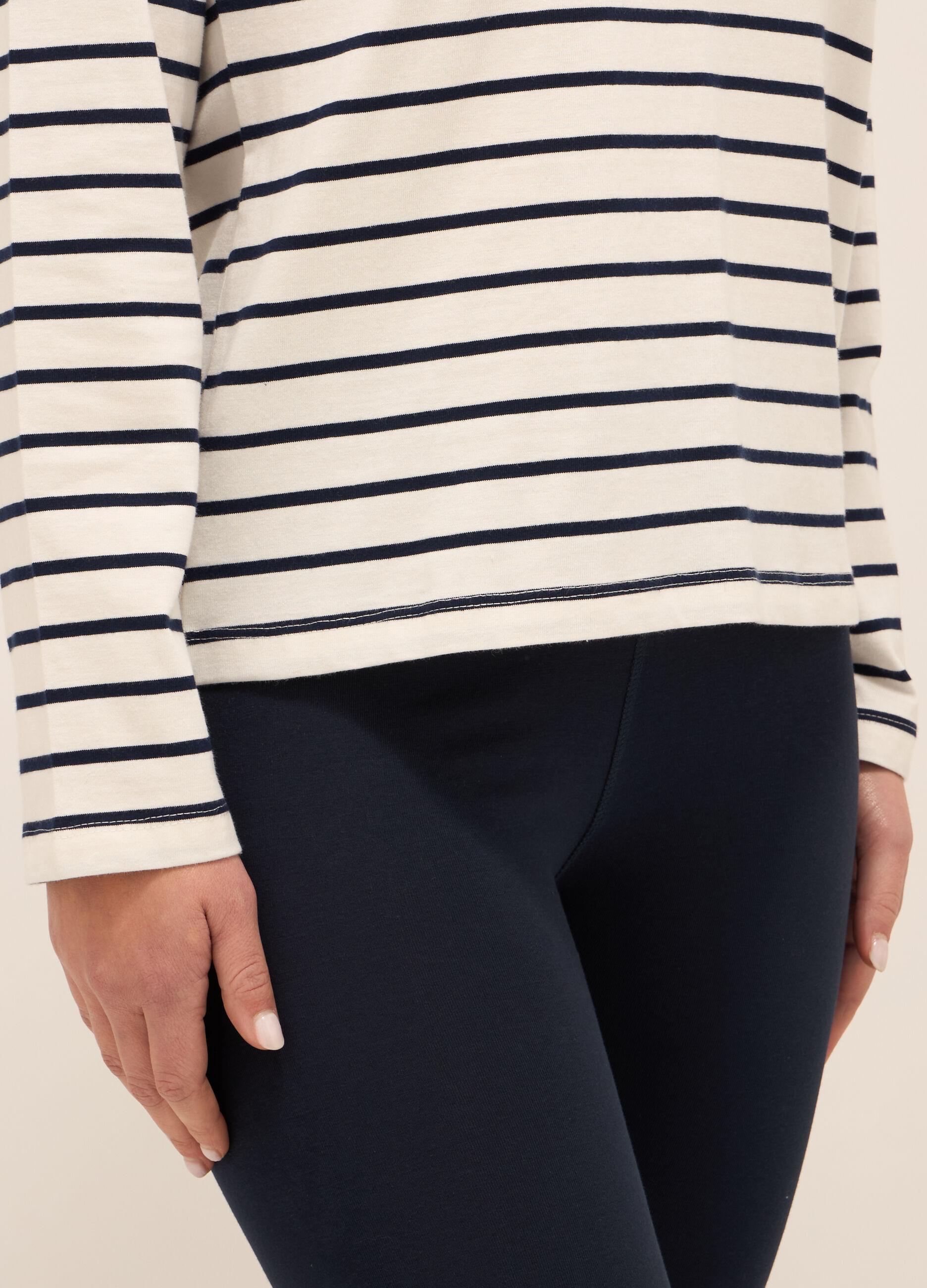 T-shirt in jersey di puro cotone_2
