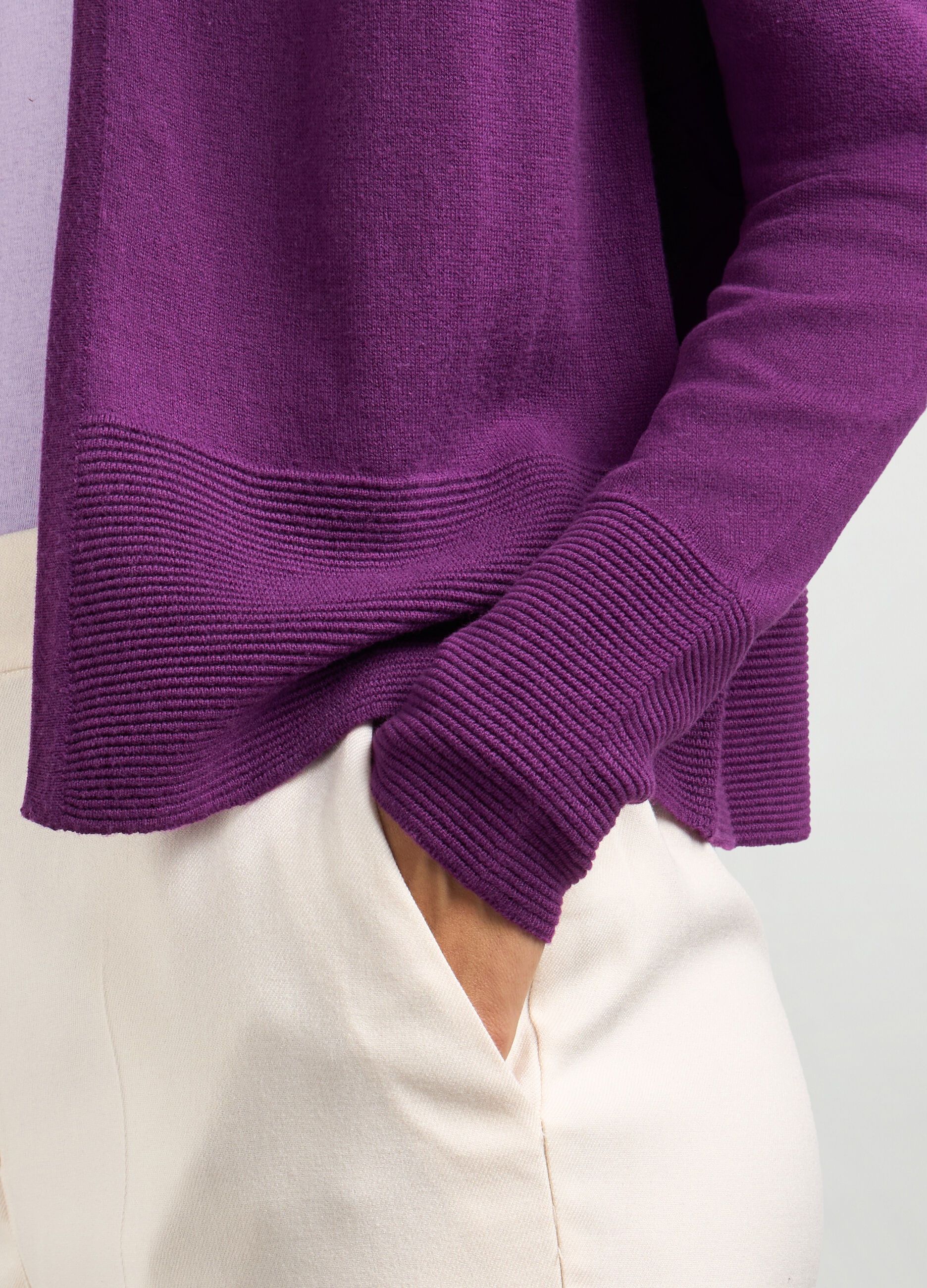 Cardigan in misto cotone donna_2