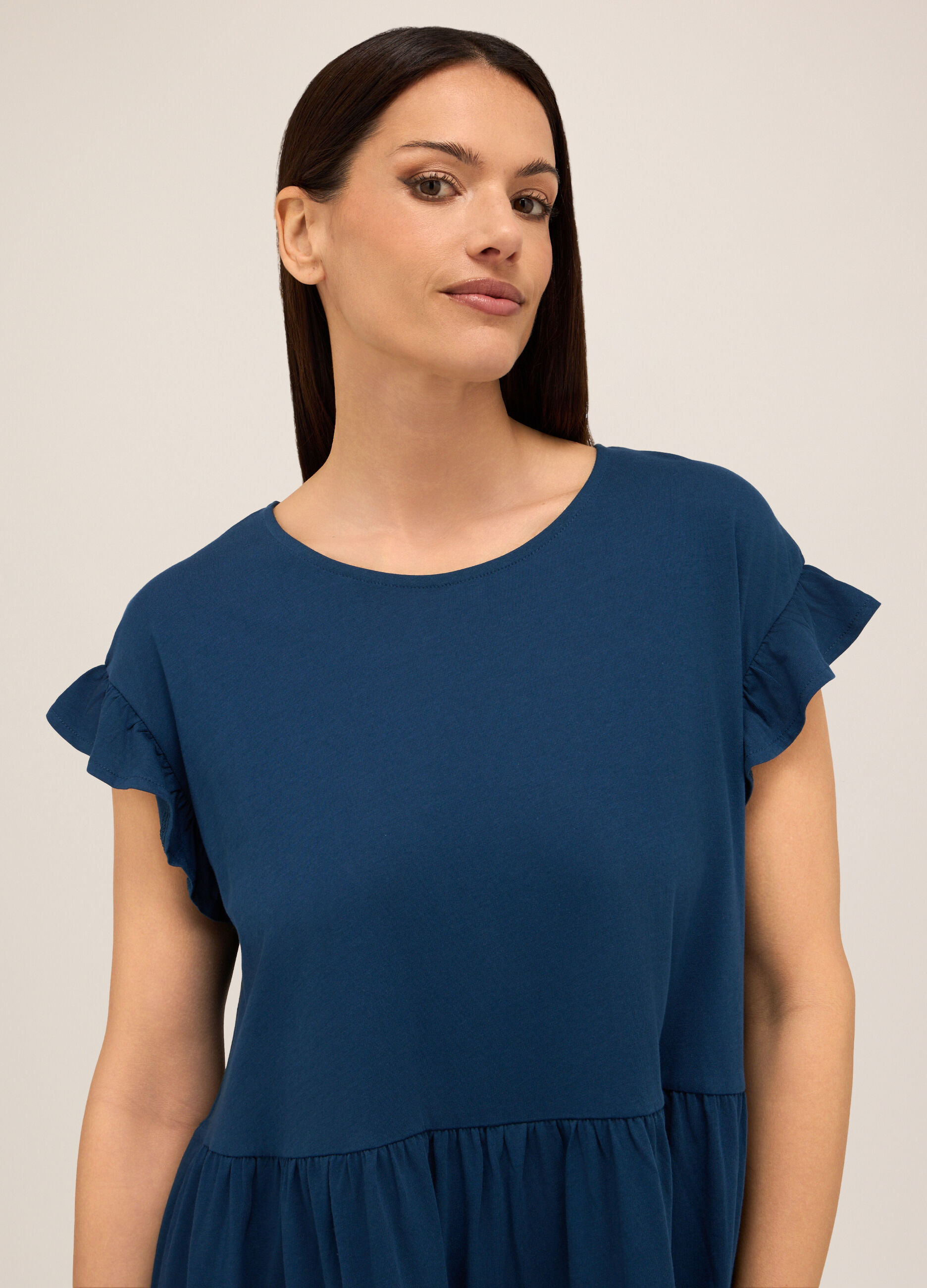 Abito in jersey di puro cotone donna_2