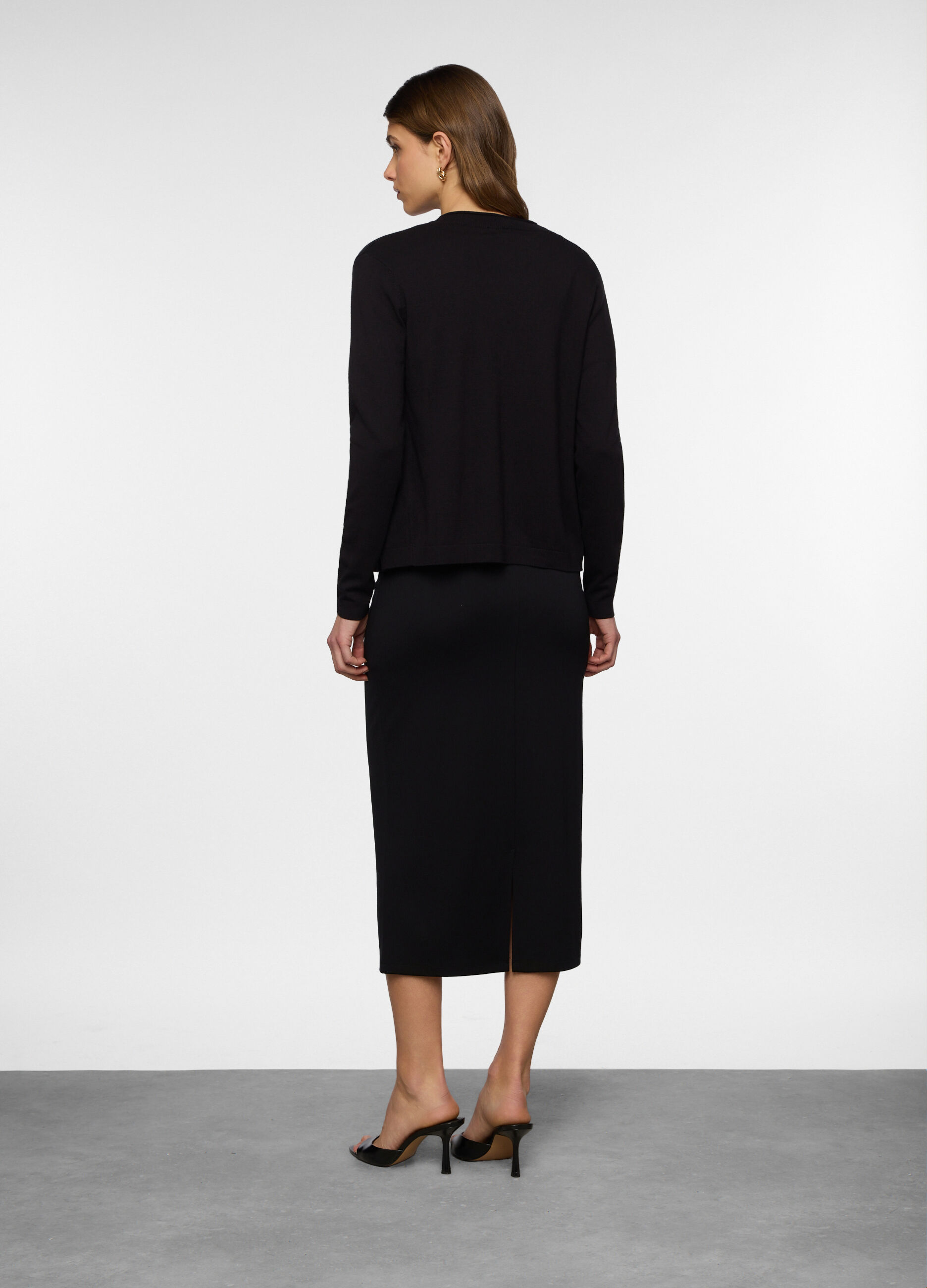 Cardigan aperto donna_1