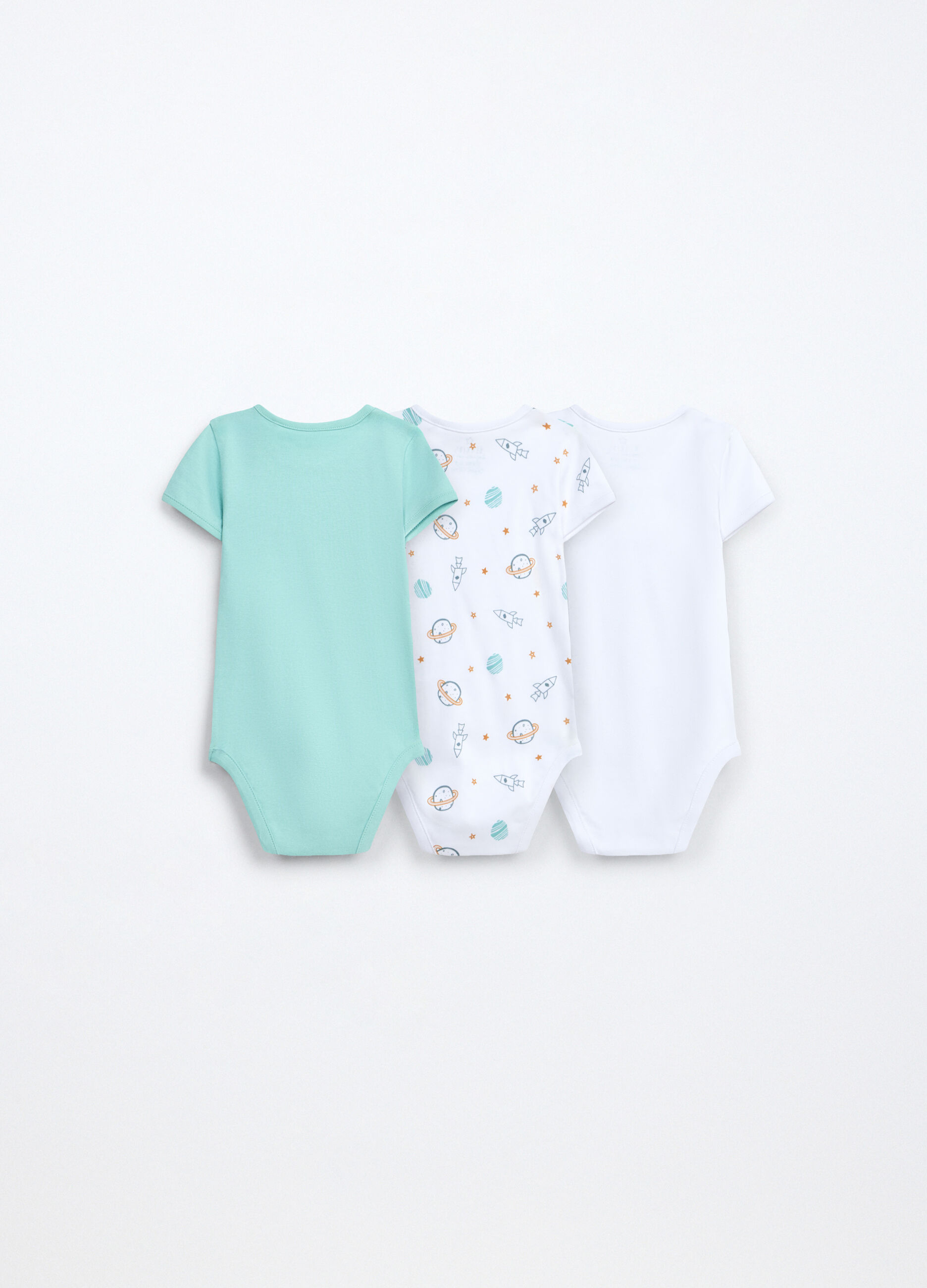 Pack 3 body in interlock di puro cotone neonato_1