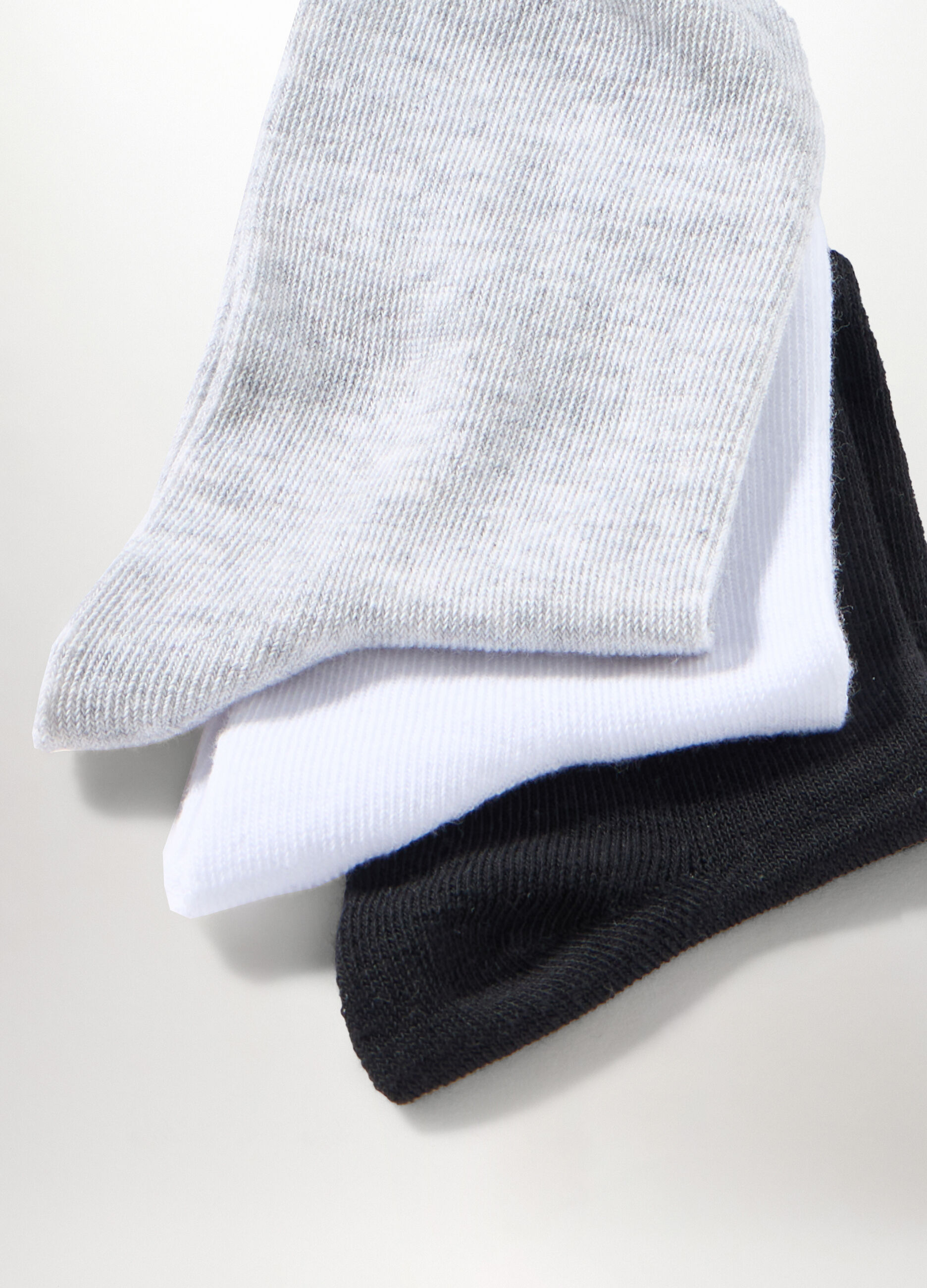 Pack 3 calze corte misto cotone donna_1