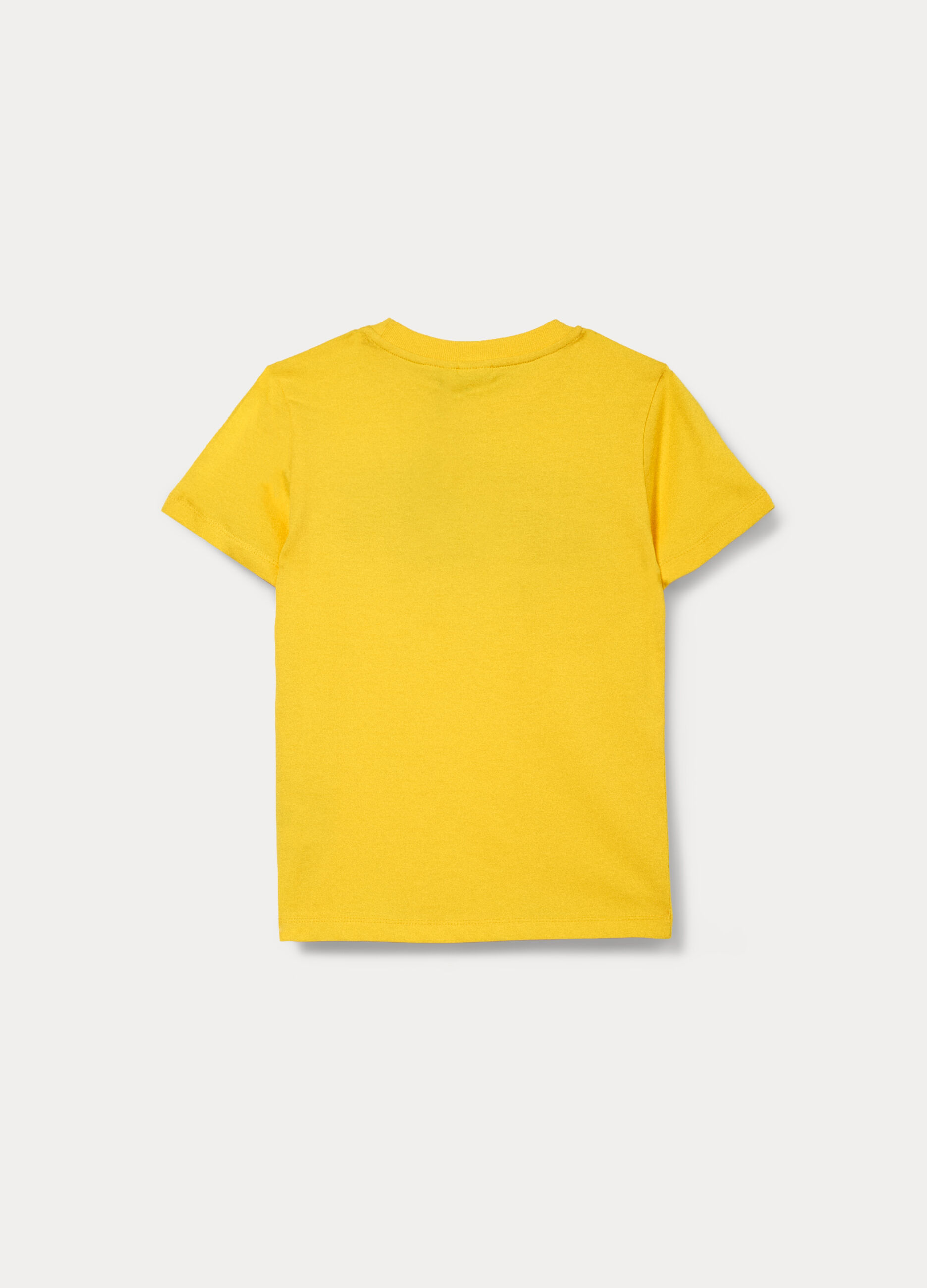 T-shirt girocollo in jersey di puro cotone ragazzo_1