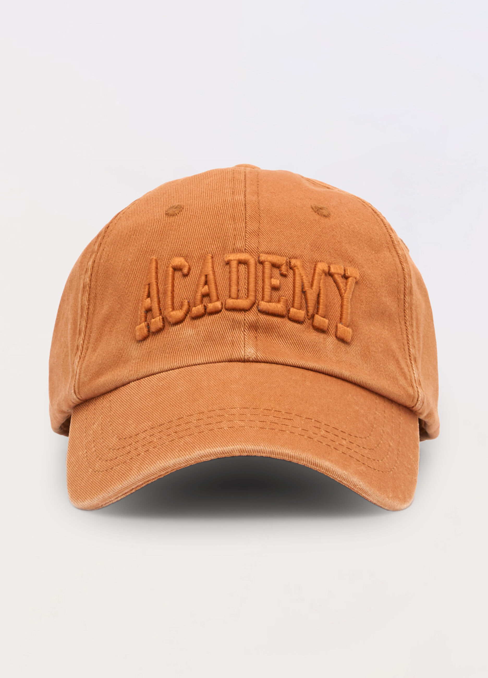 Cappello baseball con logo in denim di cotone uomo