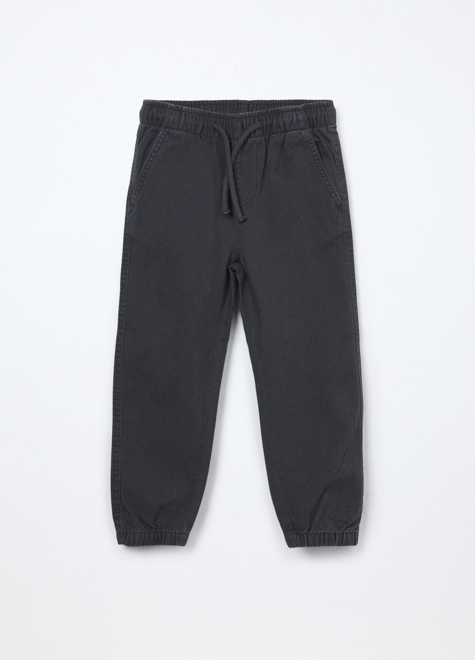 Jogger in puro cotone bambino_0