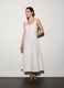Abito lungo misto lino donna_0