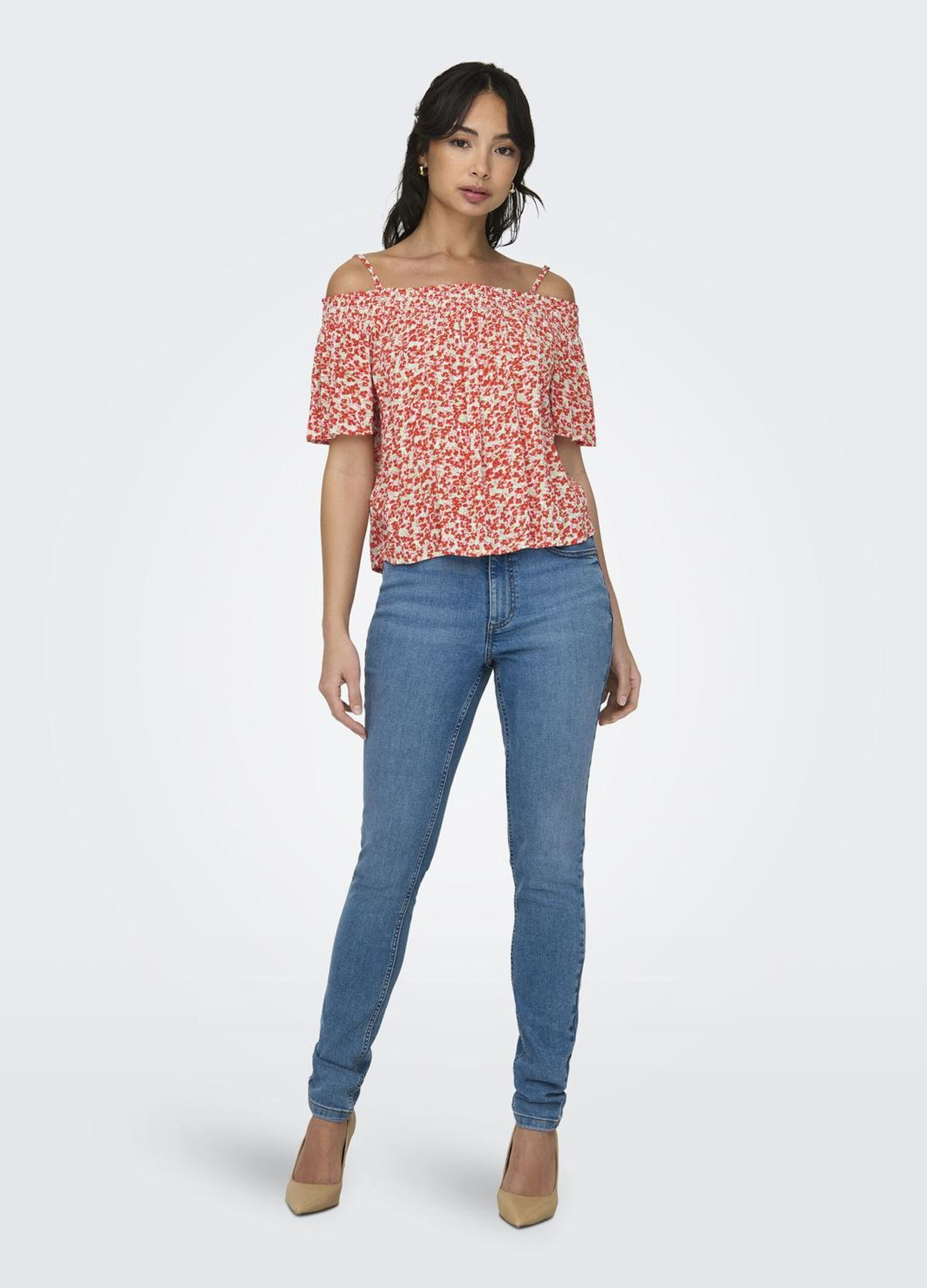 Top in american crepe donna_0
