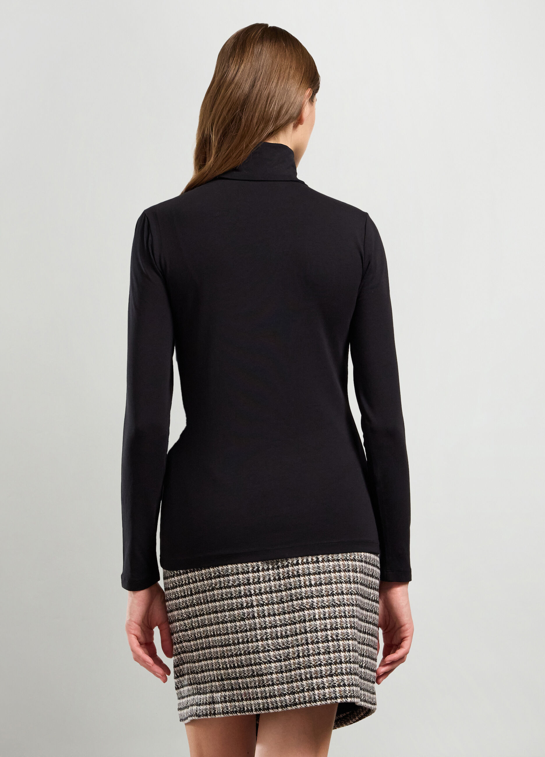 Lupetto in cotone stretch donna_1