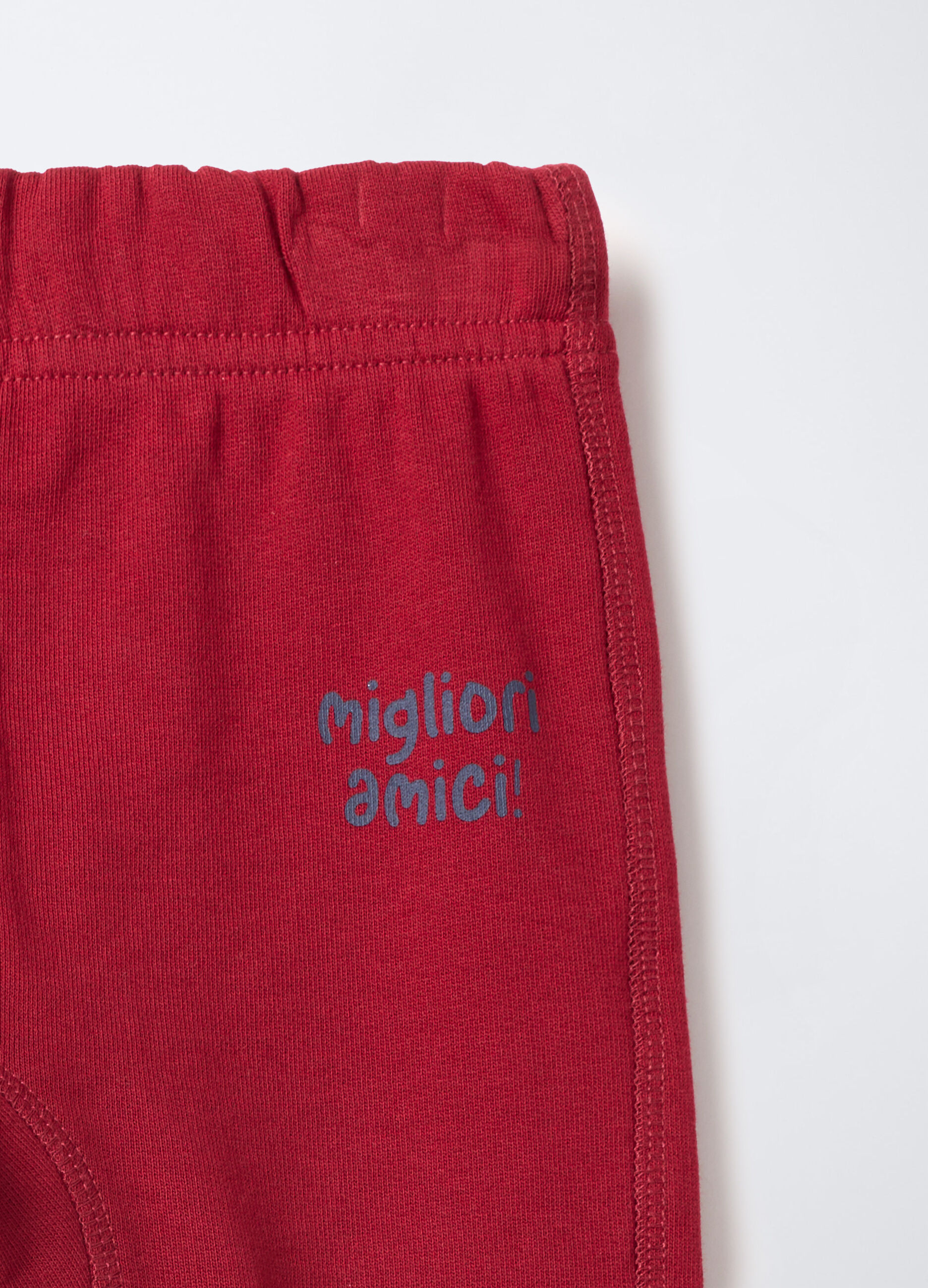 Pantaloni in misto cotone garzato Fit Regular bimbo_2