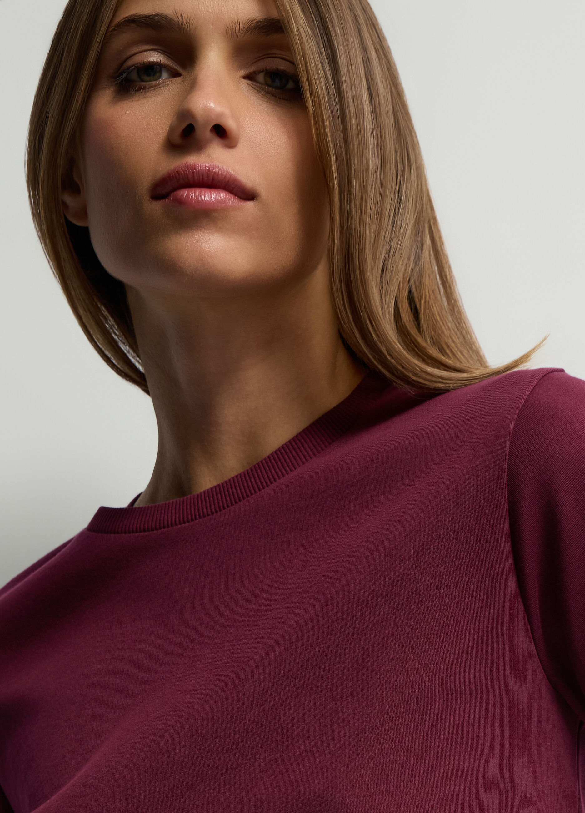 T-shirt girocollo donna_2