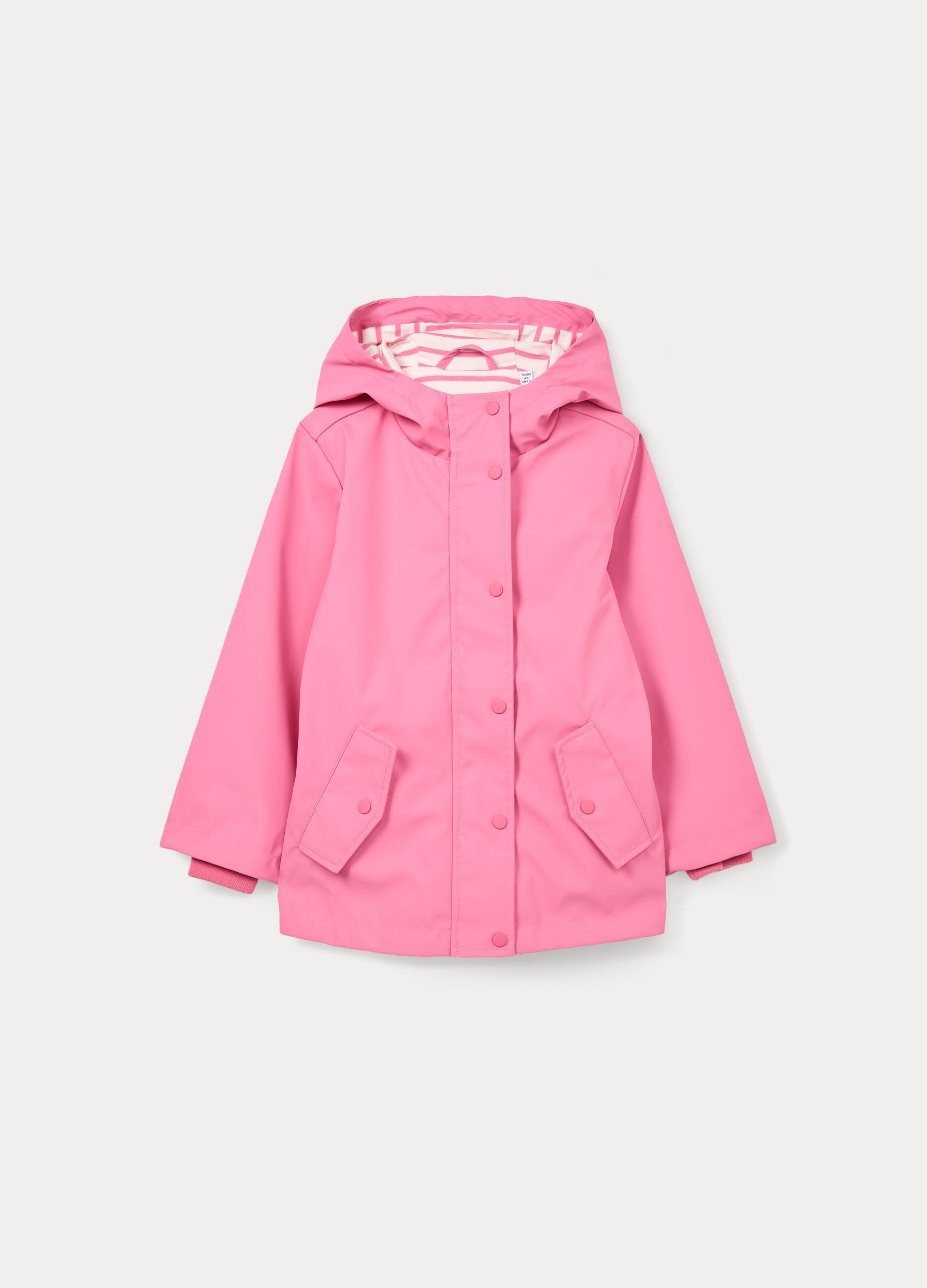 Giacca a vento con cappuccio bambina_0