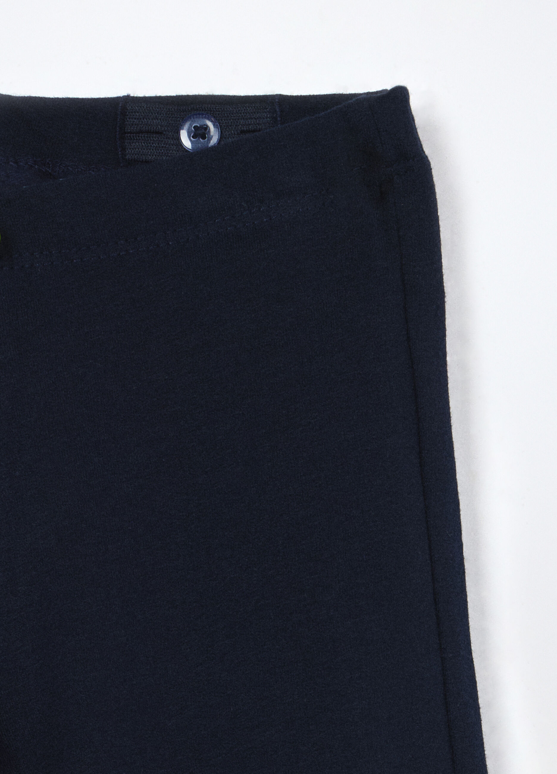 Pantaloni flare fit in cotone stretch bambina_2
