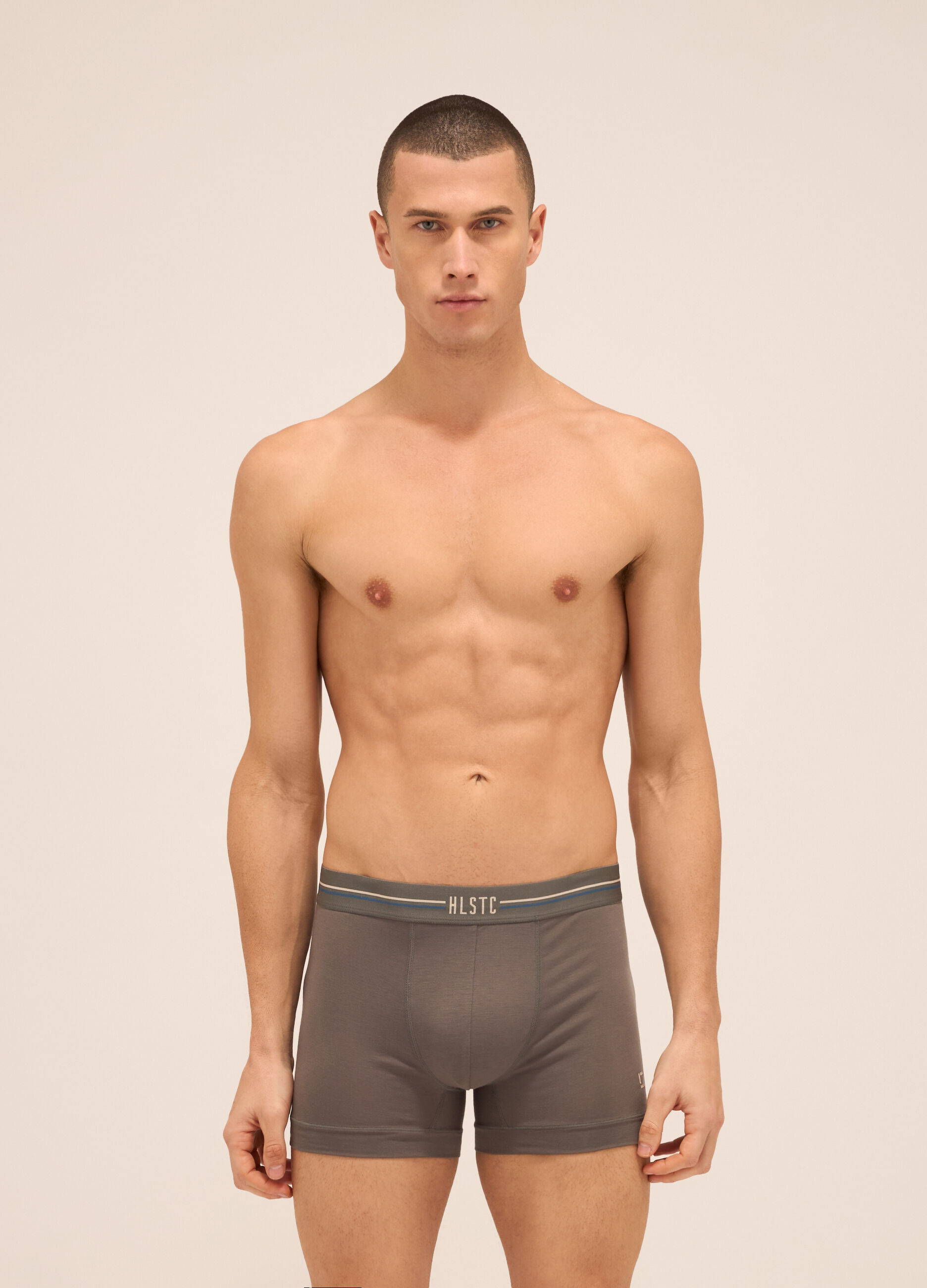 Boxer in tessuto stretch uomo_0
