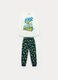Set pigiama lungo Spongebob in jersey di puro cotone bambino_0