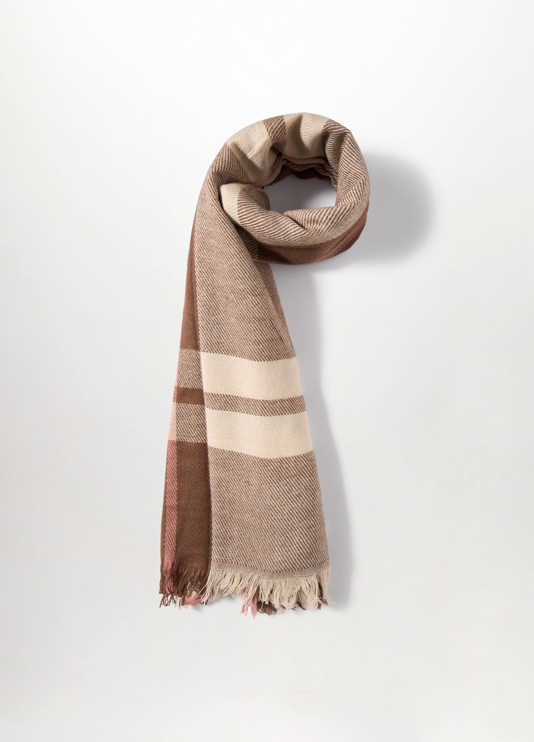 Sciarpa a quadri donna_1