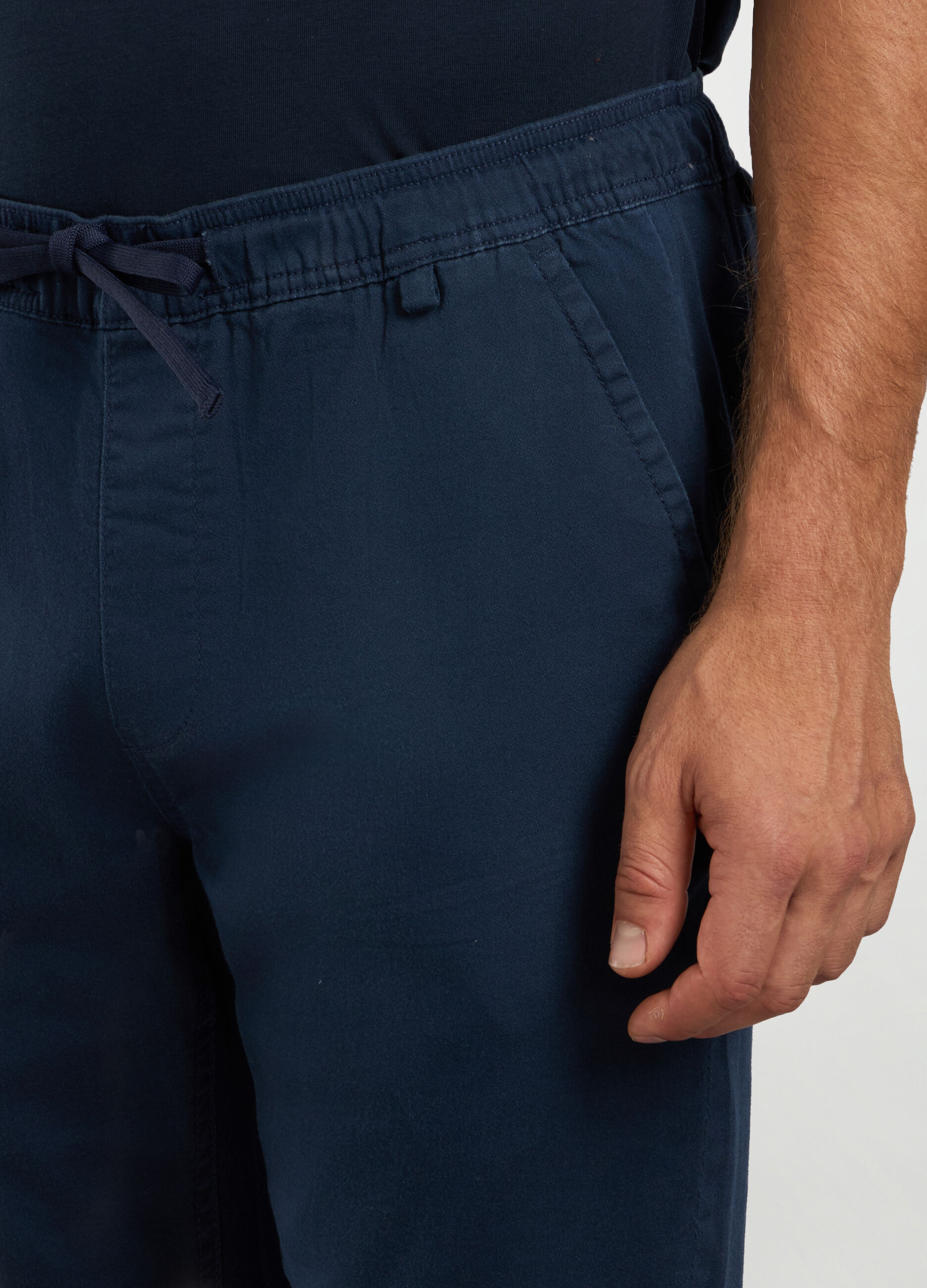 Joggers slim fit in misto cotone uomo_2