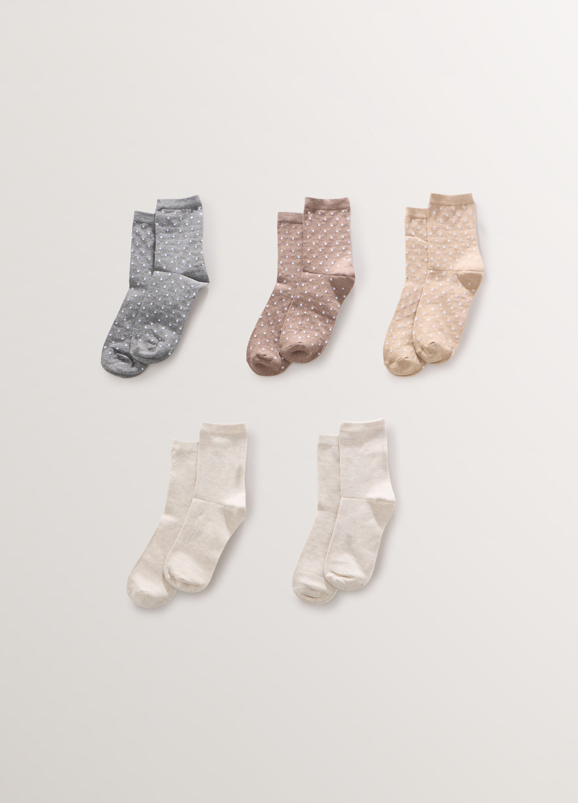 Pack 5 calze misto viscosa stretch donna_0