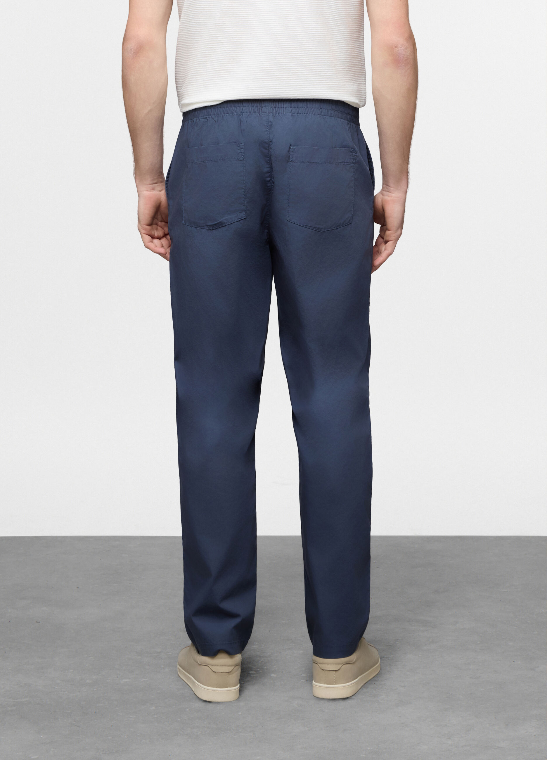 Pantaloni chino in cotone uomo_1