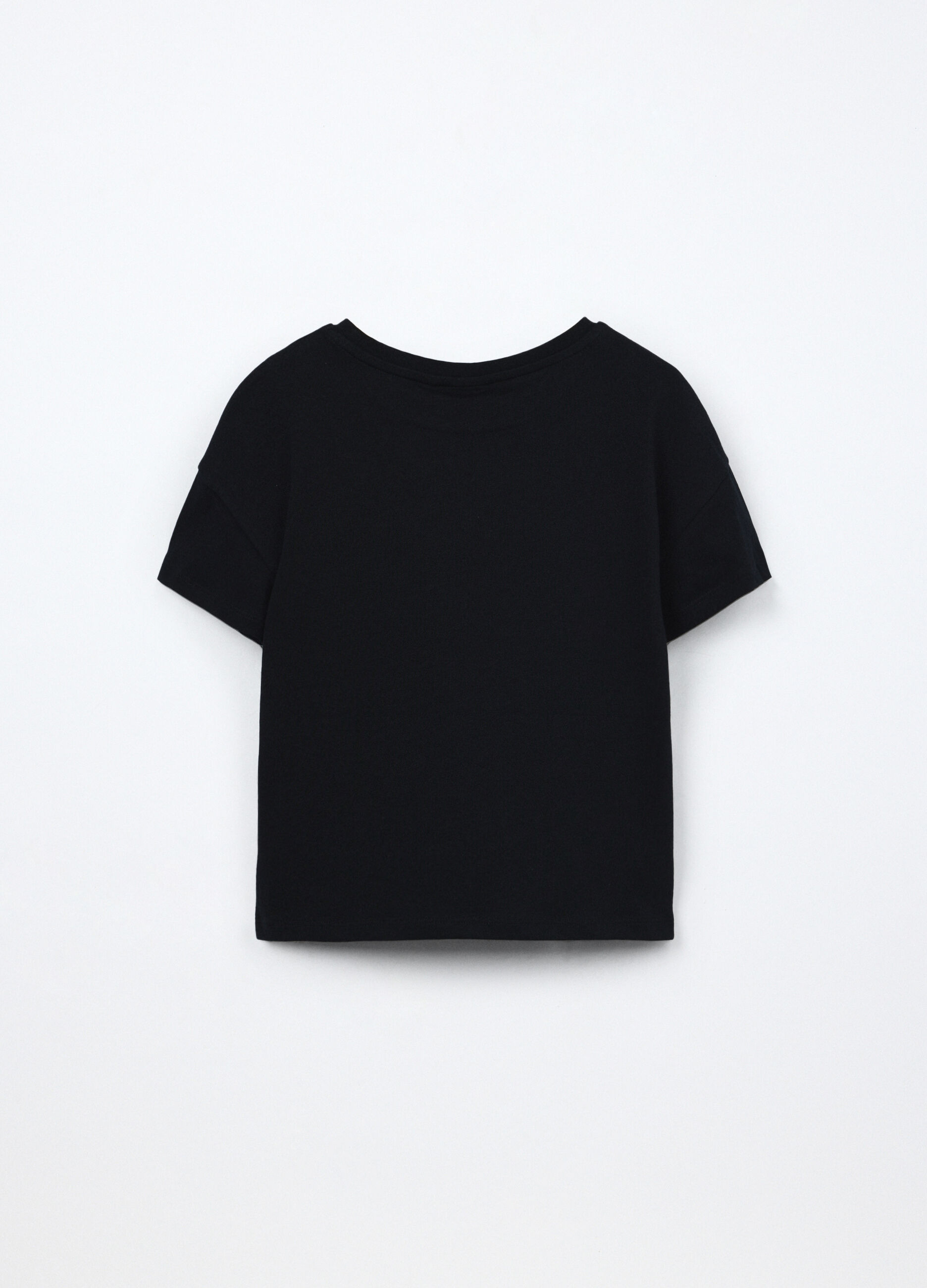 T-shirt in jersey di puro cotone ragazza_1