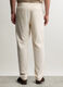 Pantalone chino in viscosa, cotone e lino uomo_2