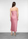 Abito lungo fitted in raso donna_1