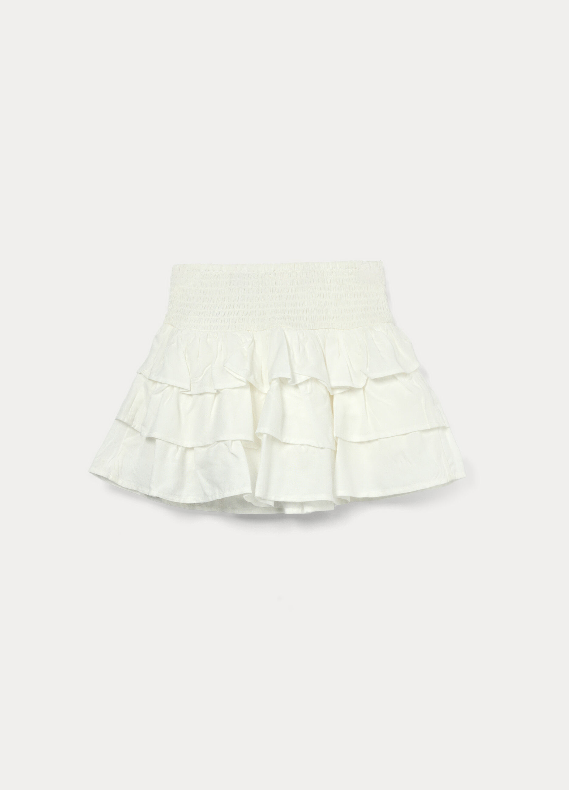 Gonna a balze in pura viscosa ragazza_1