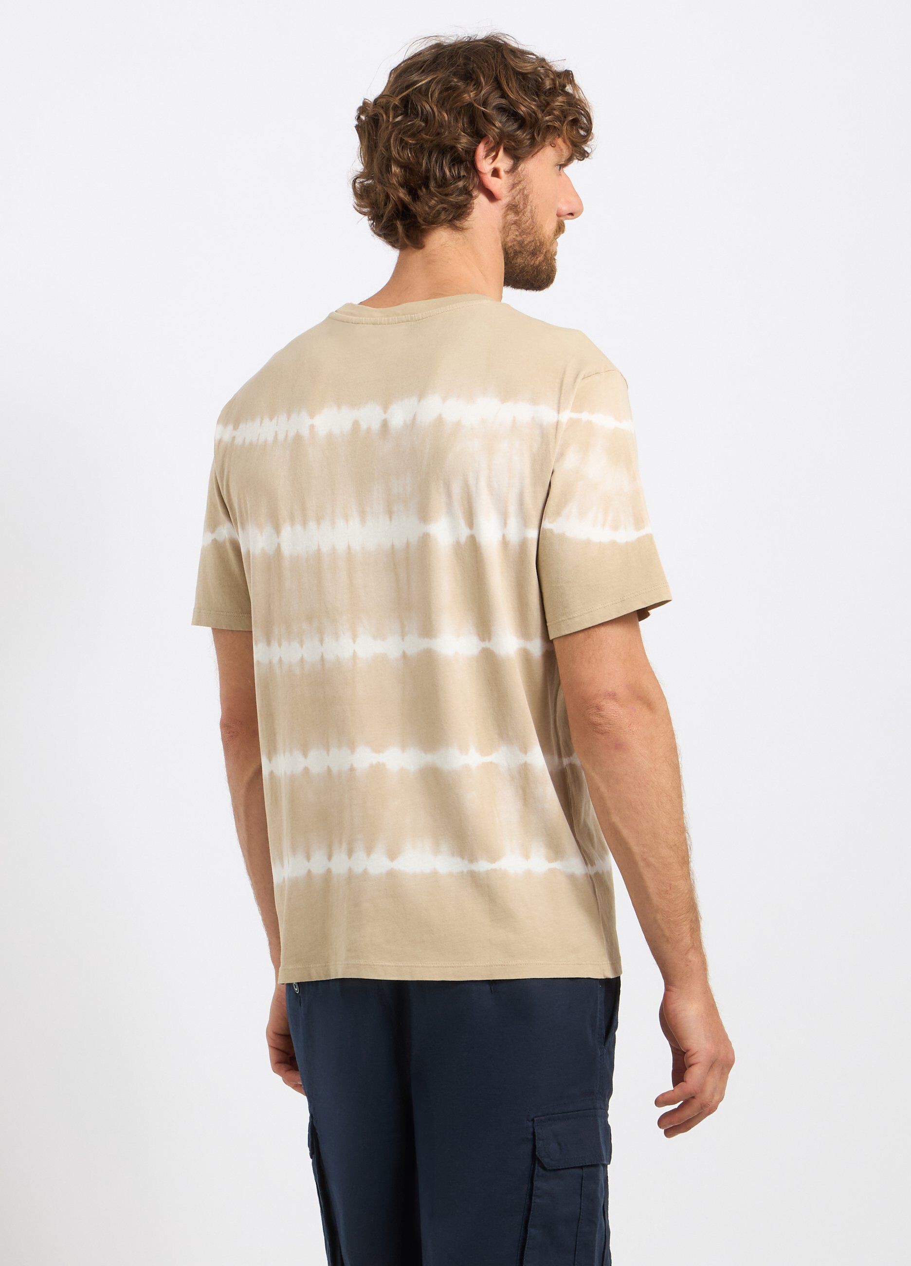T-shirt tie dye in puro cotone uomo_1