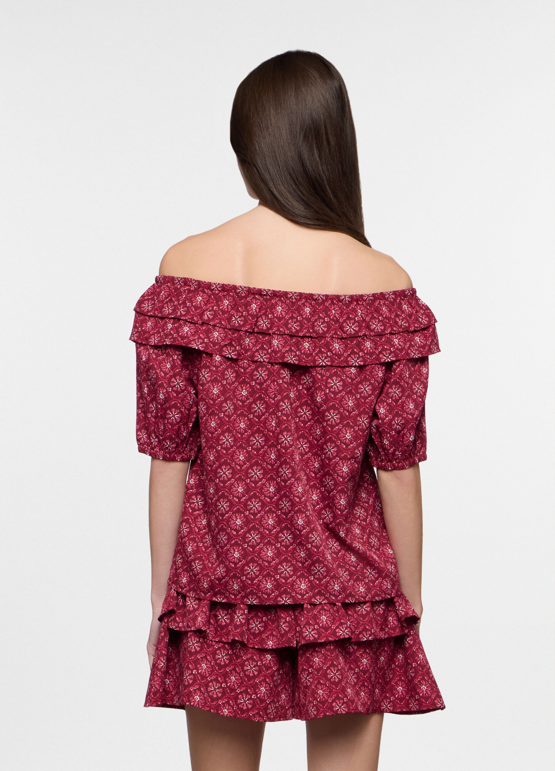 Blusa fit regular in american cr&ecirc;pe donna_1