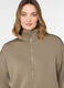 Felpa full zip stretch donna curvy_2