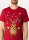 T-shirt girocollo con stampa Natale uomo_2