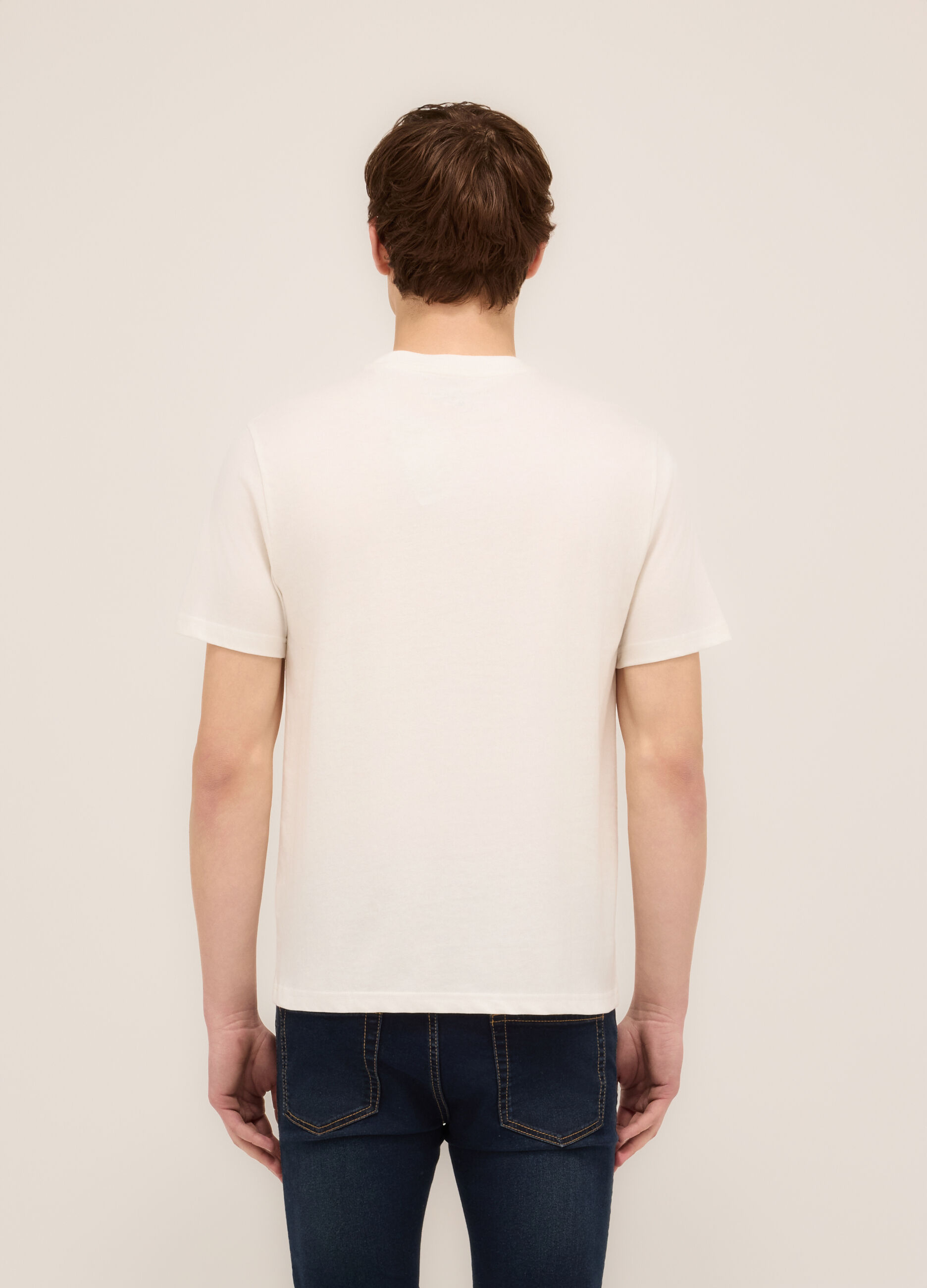 T-shirt girocollo stampa NYC Skate Park uomo_1