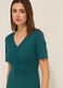 Abito corto in jersey di viscosa stretch donna_2