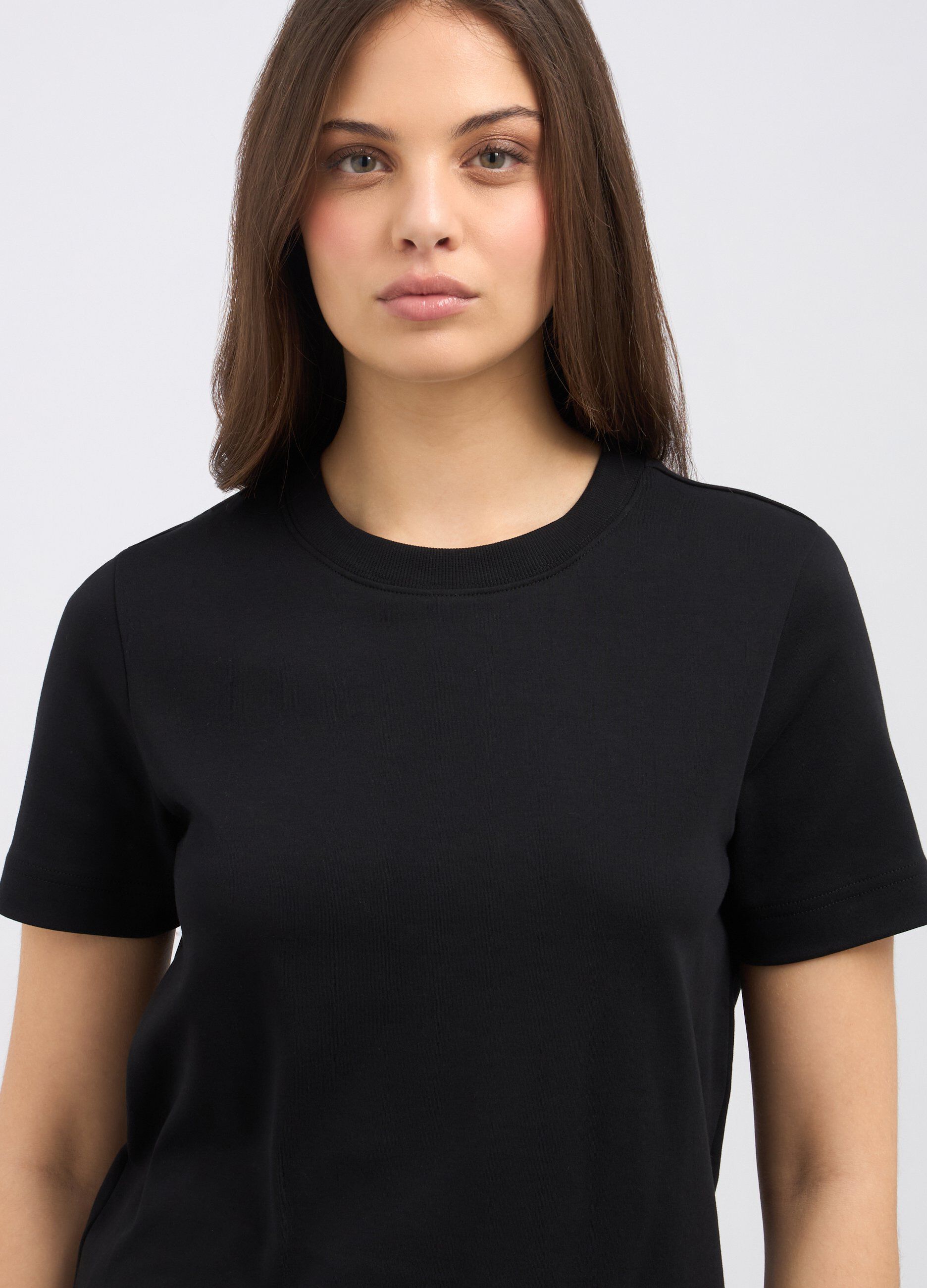 T-shirt in puro cotone donna_2