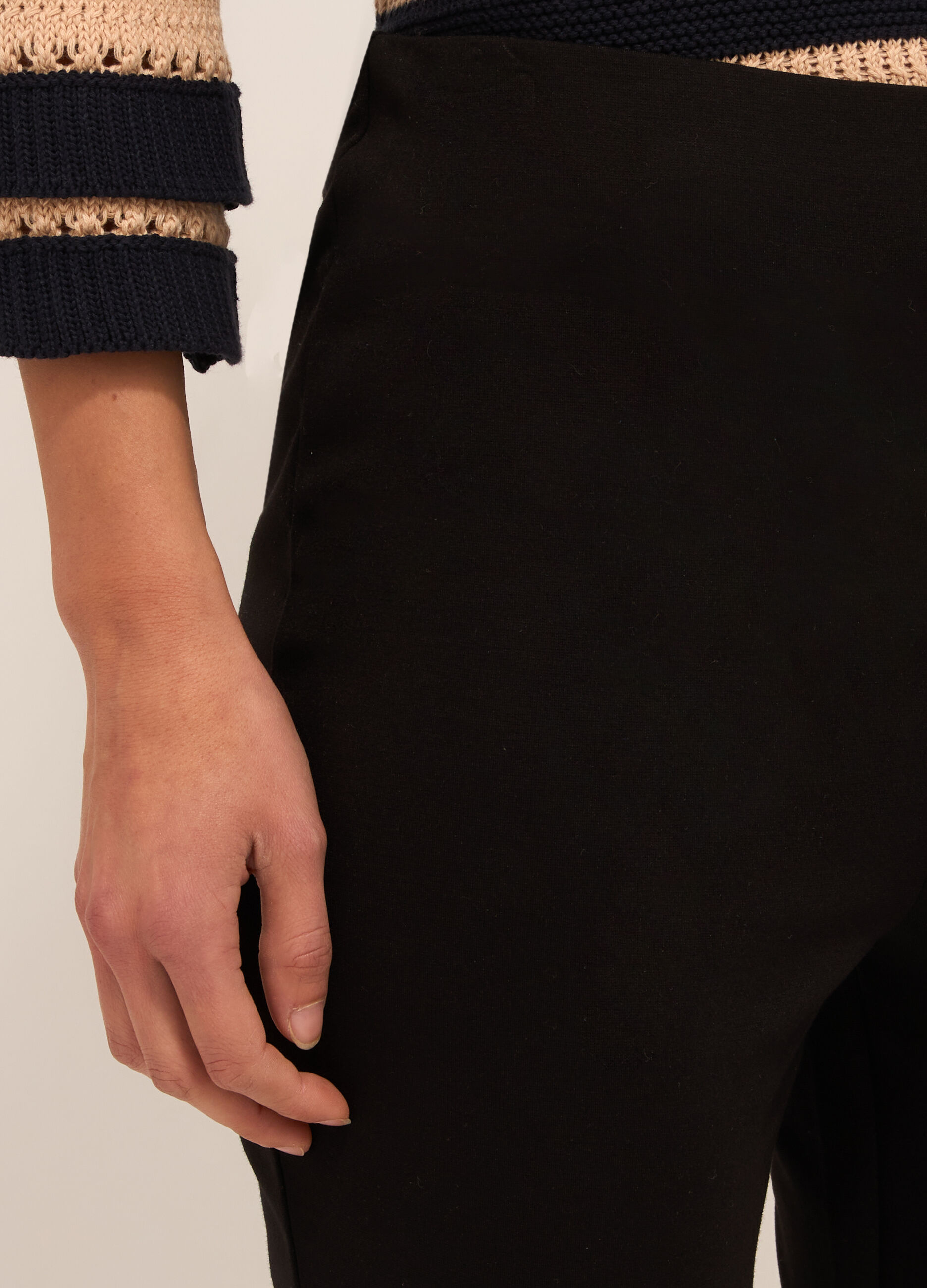 Leggings in punto milano donna_2