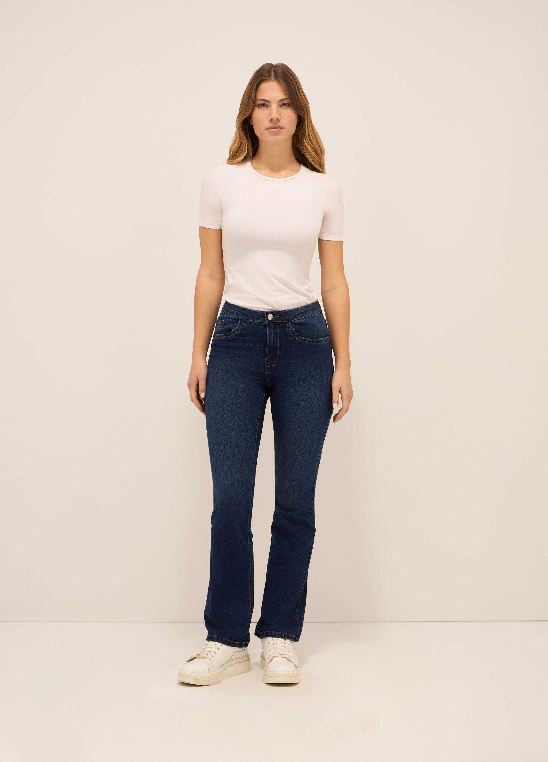 Treggings stretch denim donna_0