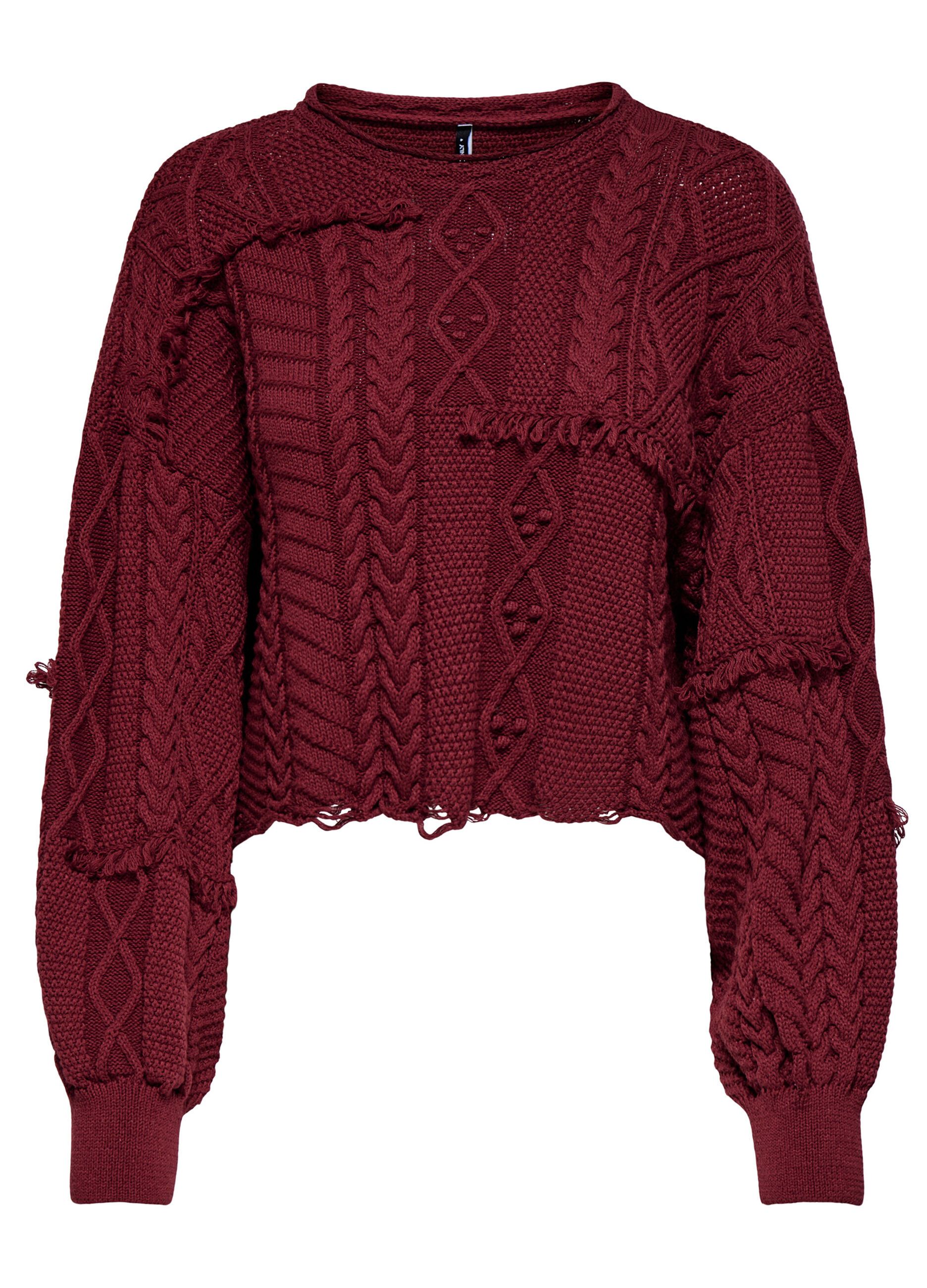 Tricot con frange donna _0