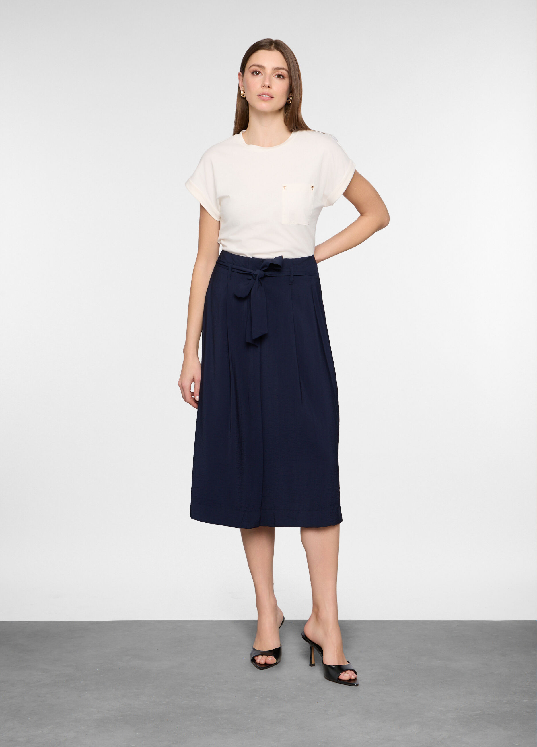 Gonna lunga in pura viscosa donna_0