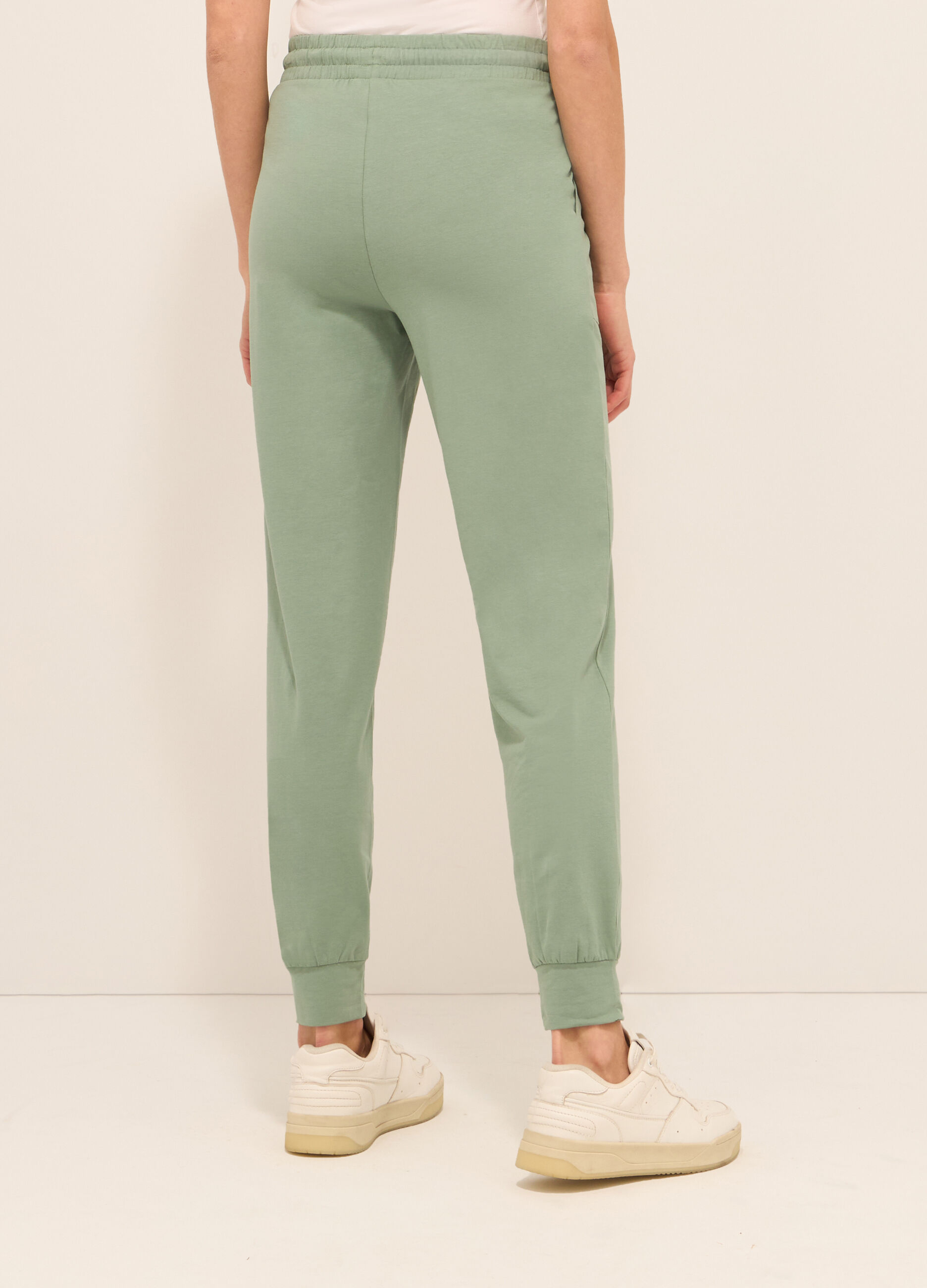 Jogger on cotone stretch donna_1