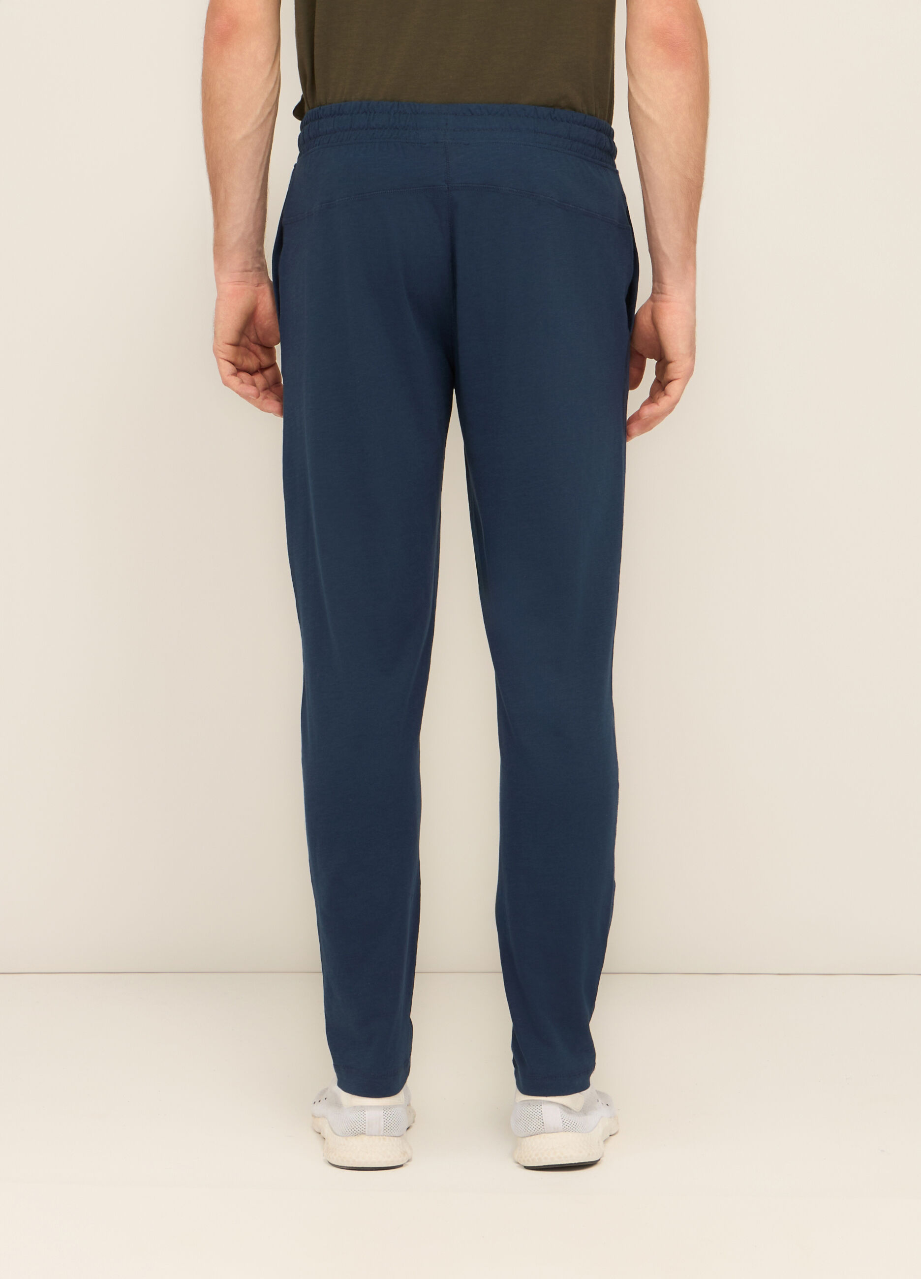 Jogger in cotone mélange uomo_1