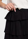 Minigonna a balze in puro cotone donna_2