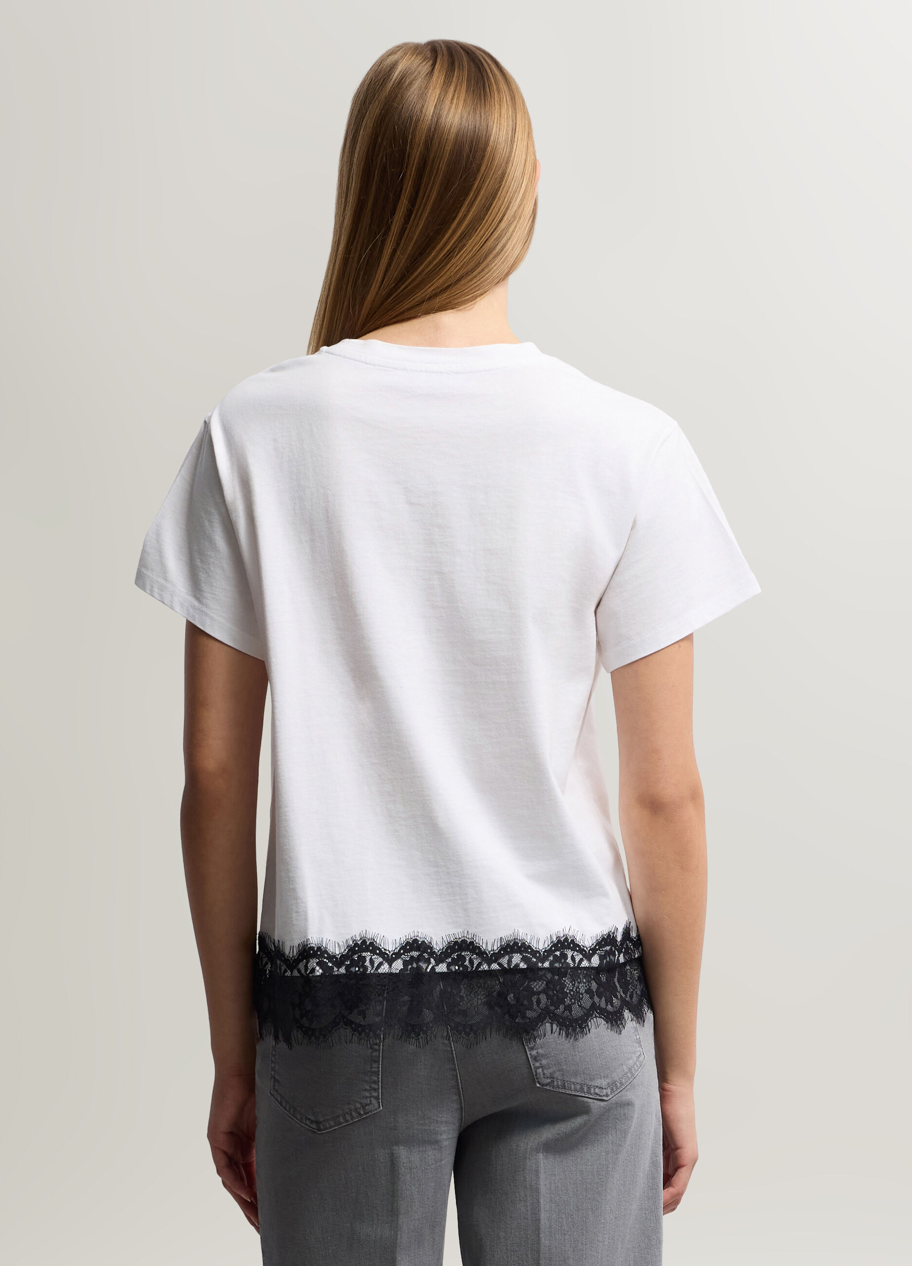 T-shirt girocollo donna_1