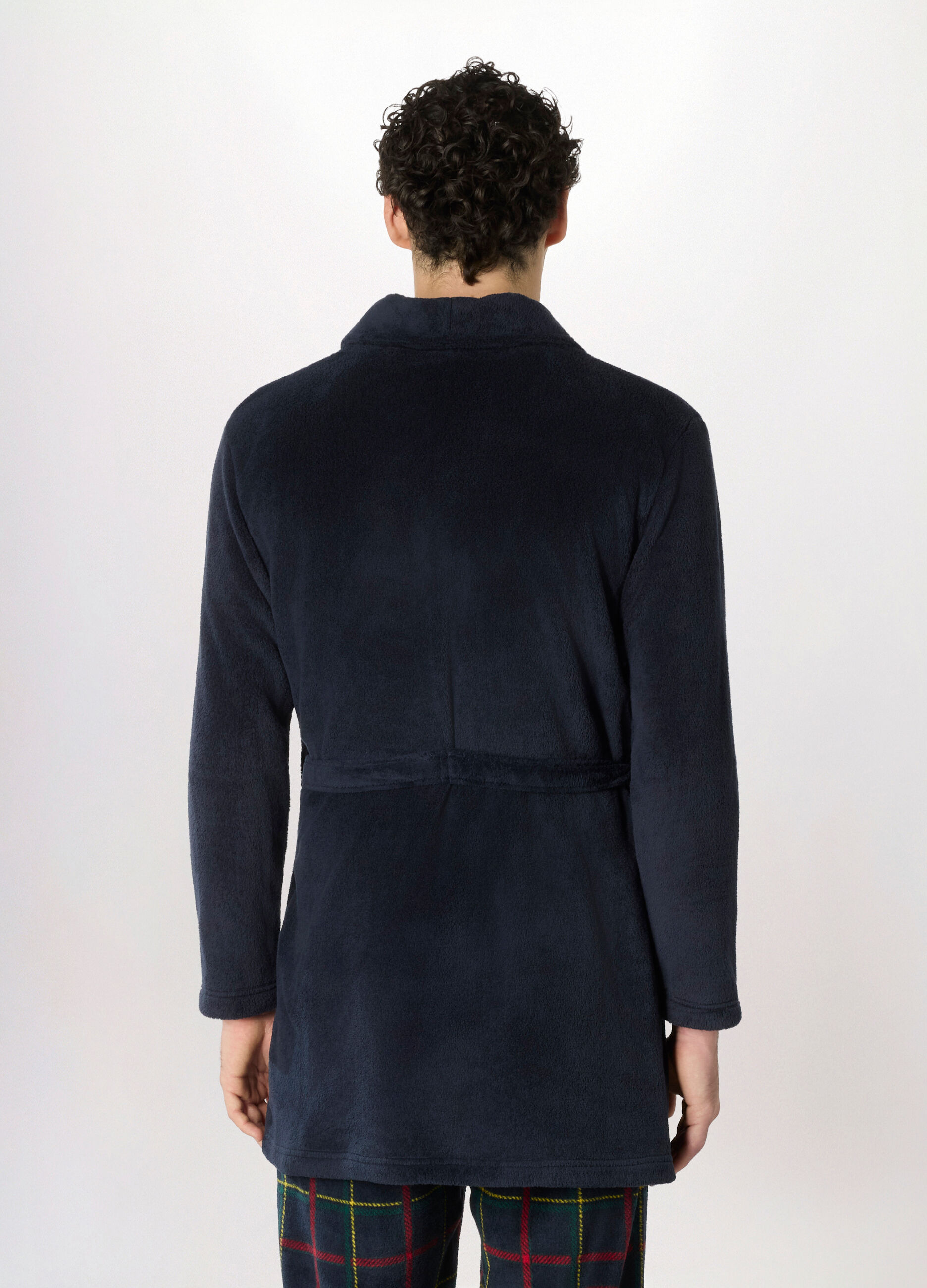 Vestaglia in pile uomo_1